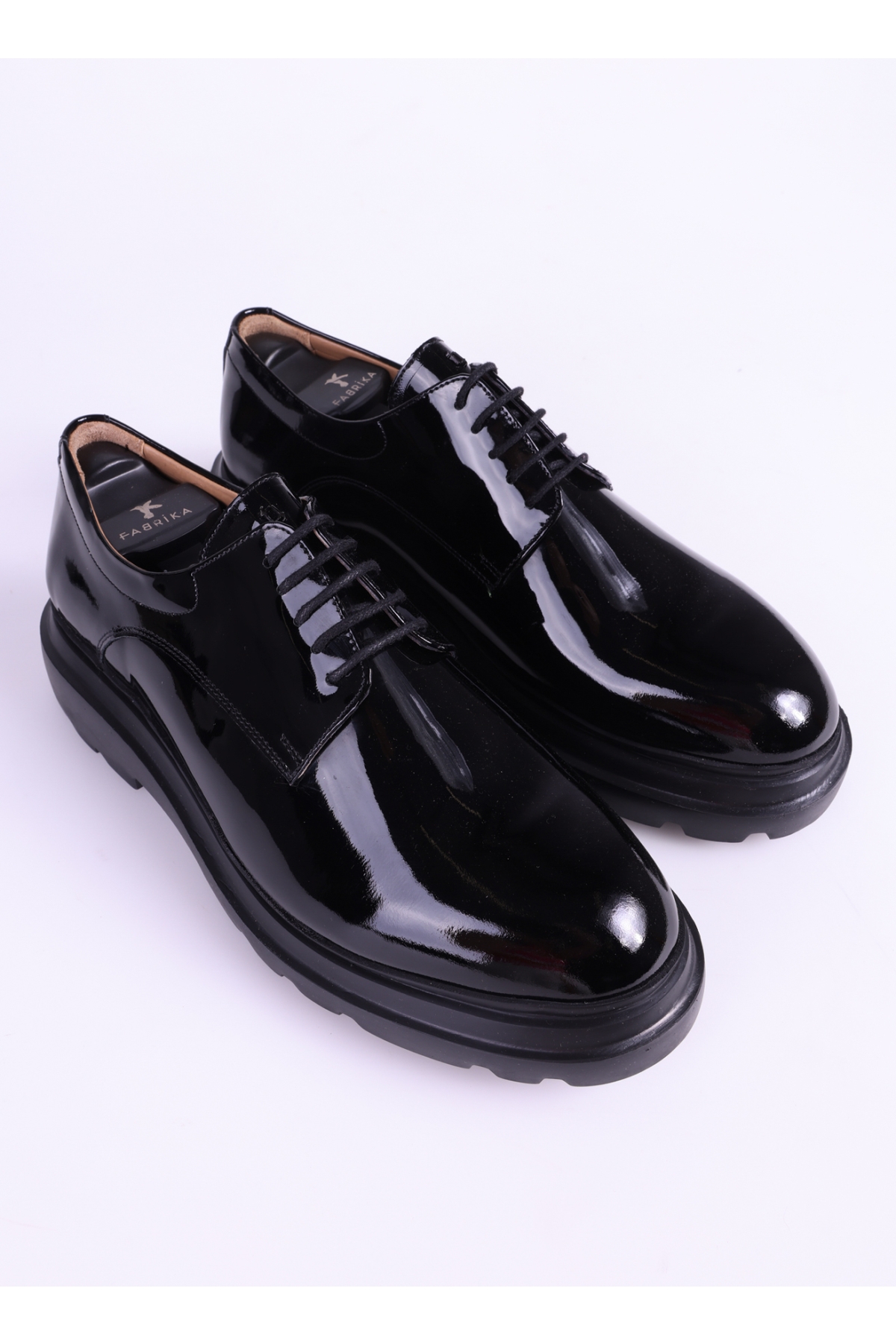 Siyah Erkek Deri Klasik Ayakkabı JASON-BAYLEY - Görsel 7