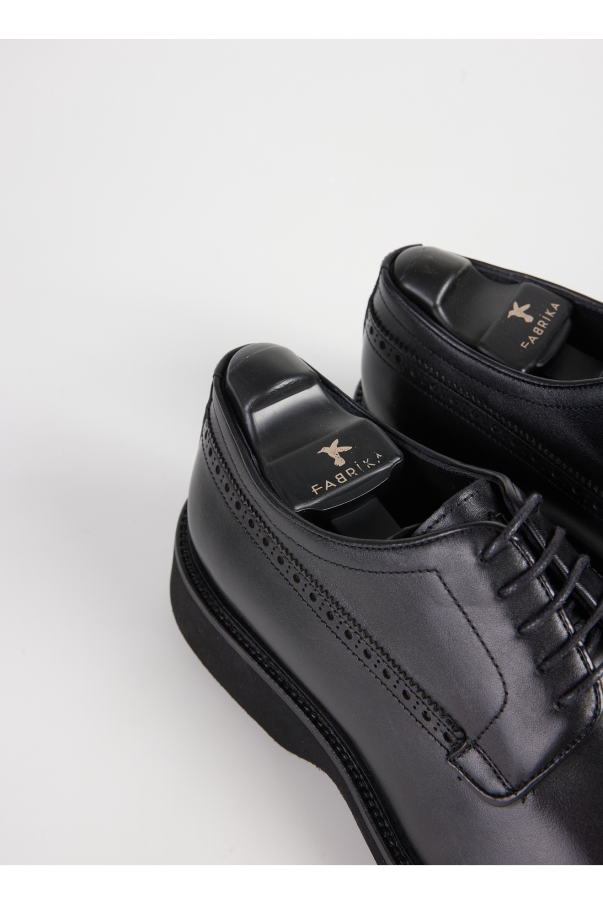 Siyah Erkek Deri Klasik Ayakkabı SEGAMA-ETHAN VİBRAM - Görsel 6