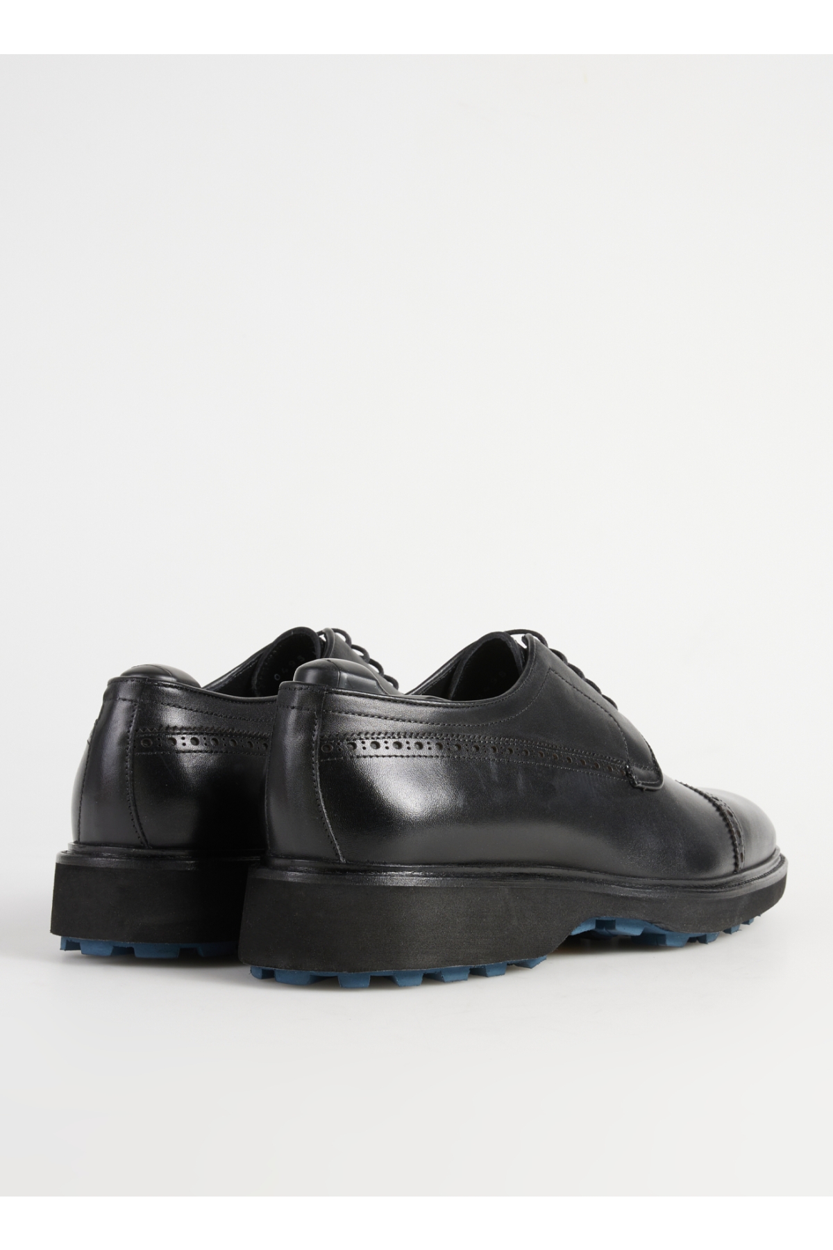 Siyah Erkek Deri Klasik Ayakkabı SEGAMA-ETHAN VİBRAM - Görsel 7