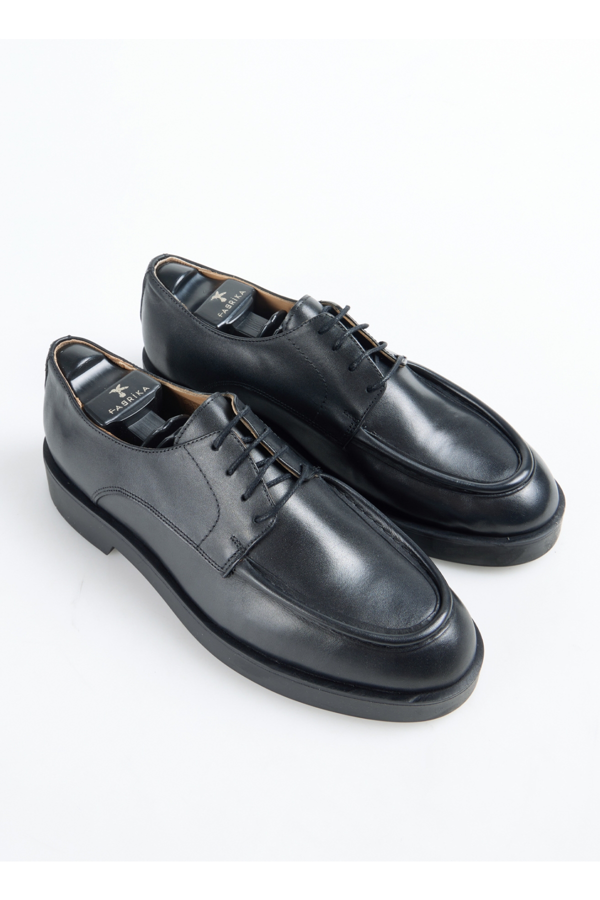 Siyah Erkek Deri Klasik Ayakkabı HENEL-ALPHA - Görsel 5
