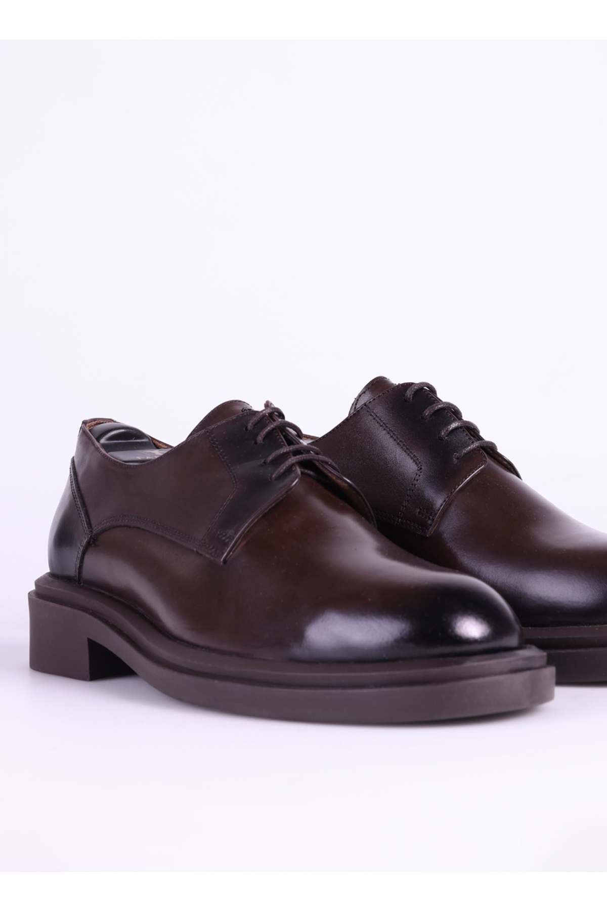Kahverengi Erkek Deri Klasik Ayakkabı DAROS-BAXTER - Görsel 4