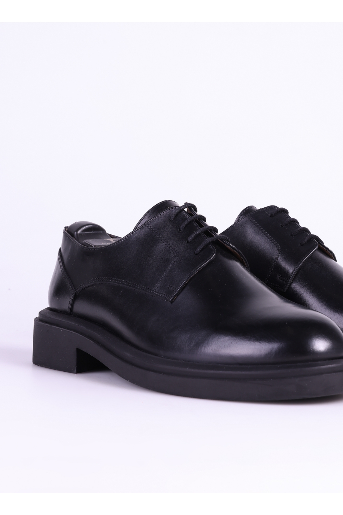 Siyah Erkek Deri Klasik Ayakkabı DAROS-BAXTER - Görsel 4