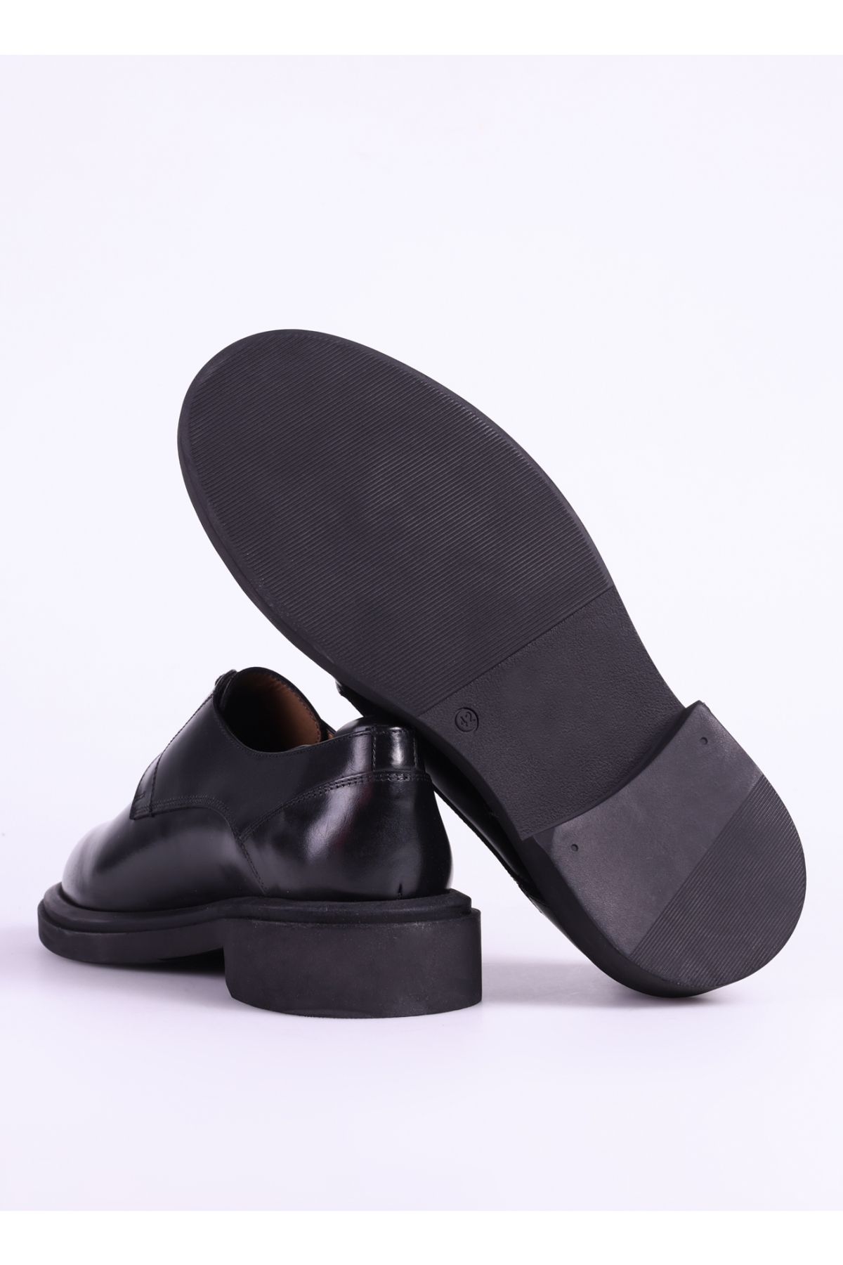 Siyah Erkek Deri Klasik Ayakkabı DAROS-BAXTER - Görsel 6