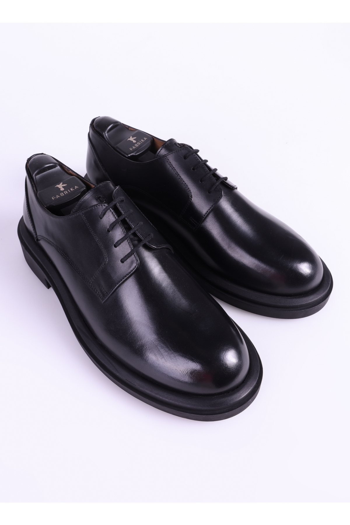 Siyah Erkek Deri Klasik Ayakkabı DAROS-BAXTER - Görsel 7