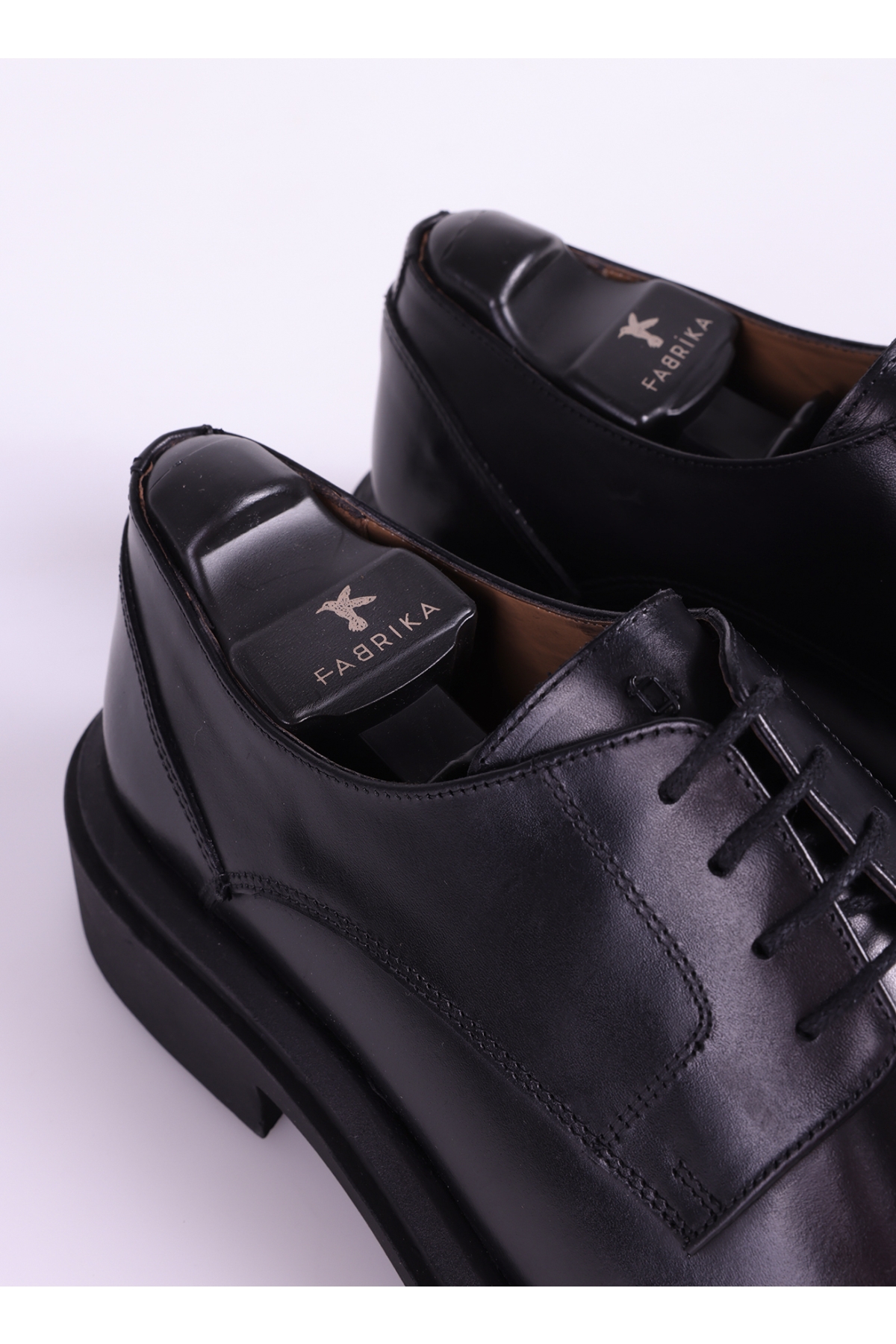 Siyah Erkek Deri Klasik Ayakkabı DAROS-BAXTER - Görsel 8