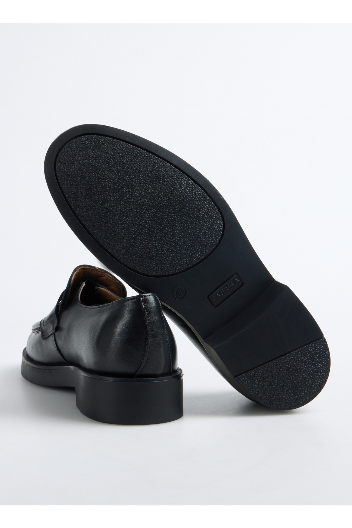 Siyah Erkek Deri Klasik Ayakkabı HENEL-ALGAR - Görsel 6