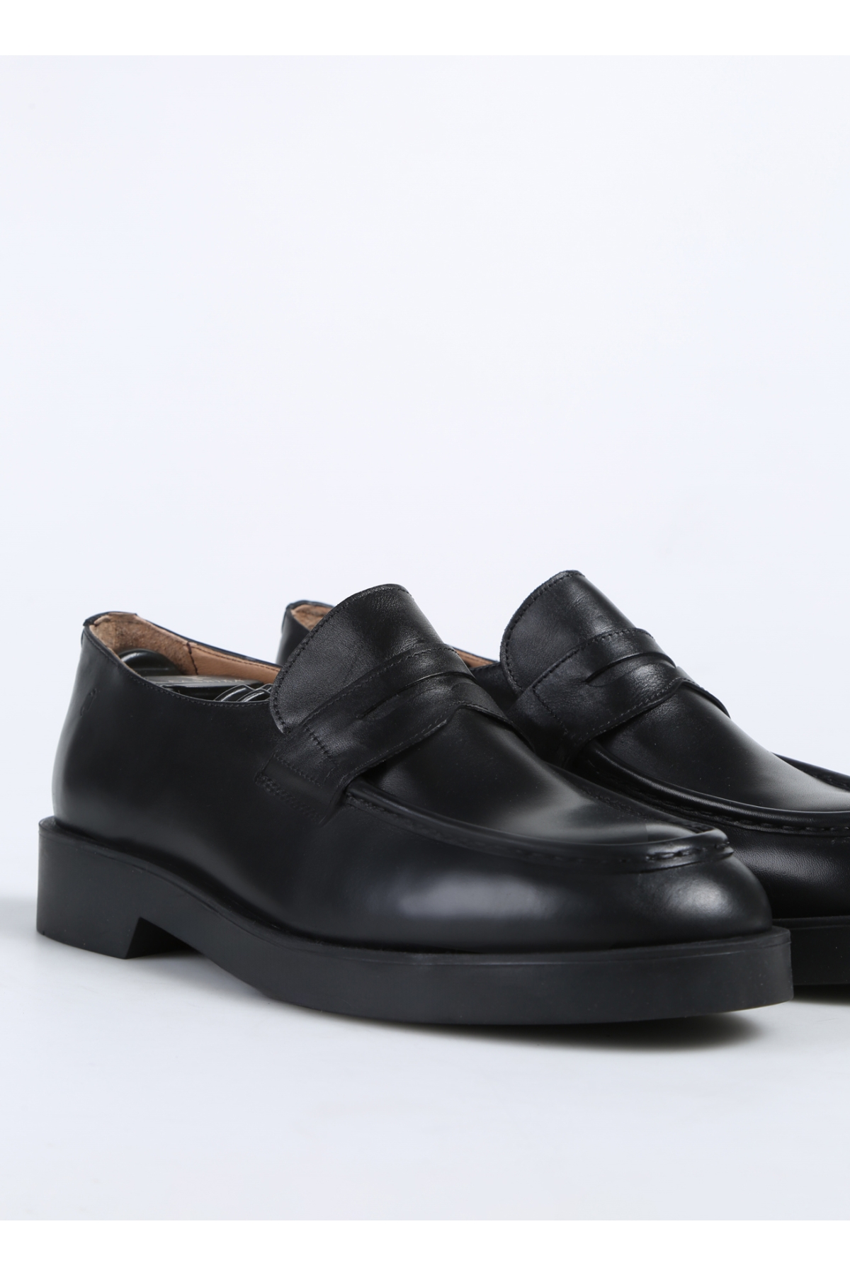 Siyah Erkek Deri Klasik Ayakkabı HENEL-ALGAR - Görsel 10