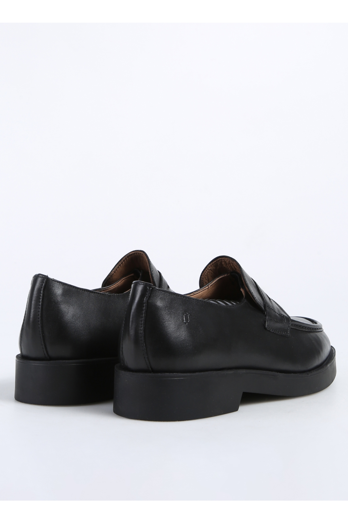 Siyah Erkek Deri Klasik Ayakkabı HENEL-ALGAR - Görsel 11