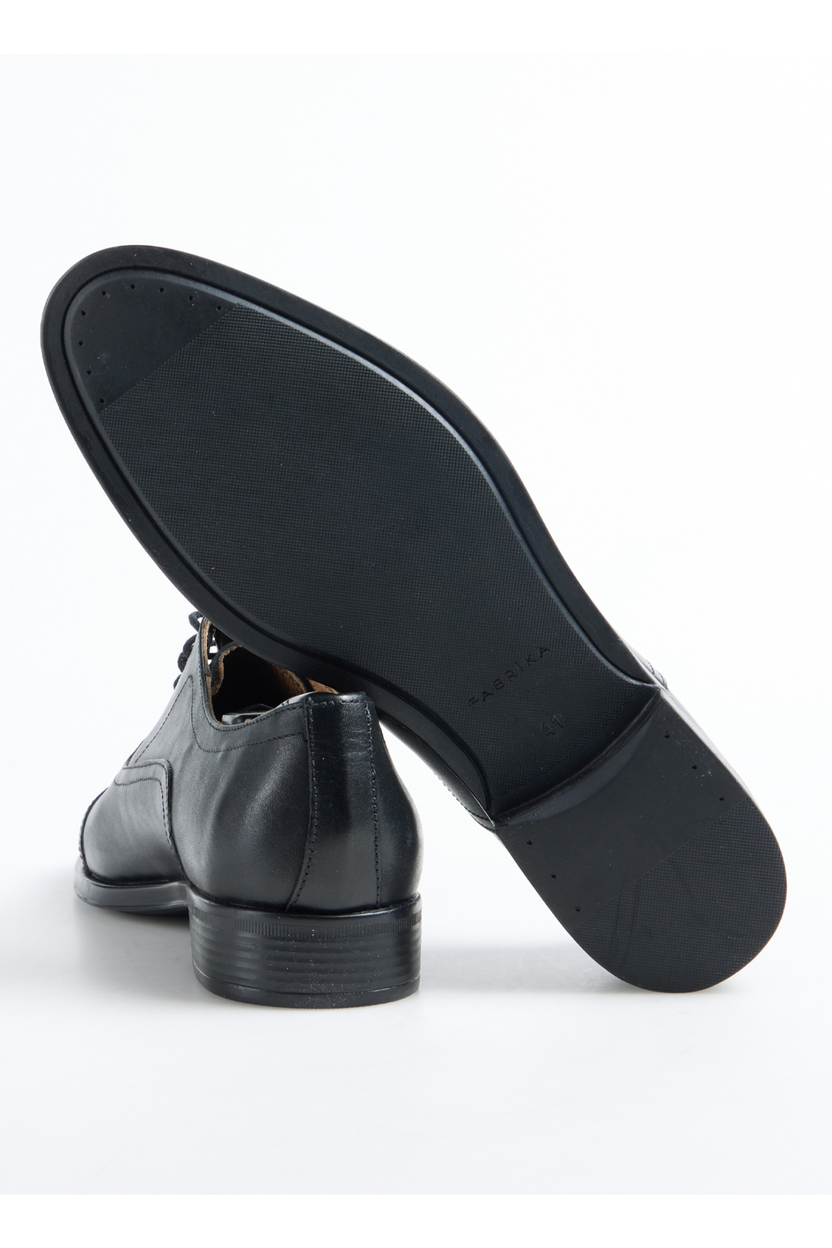 Siyah Erkek Deri Klasik Ayakkabı JOE-ELMER - Görsel 8