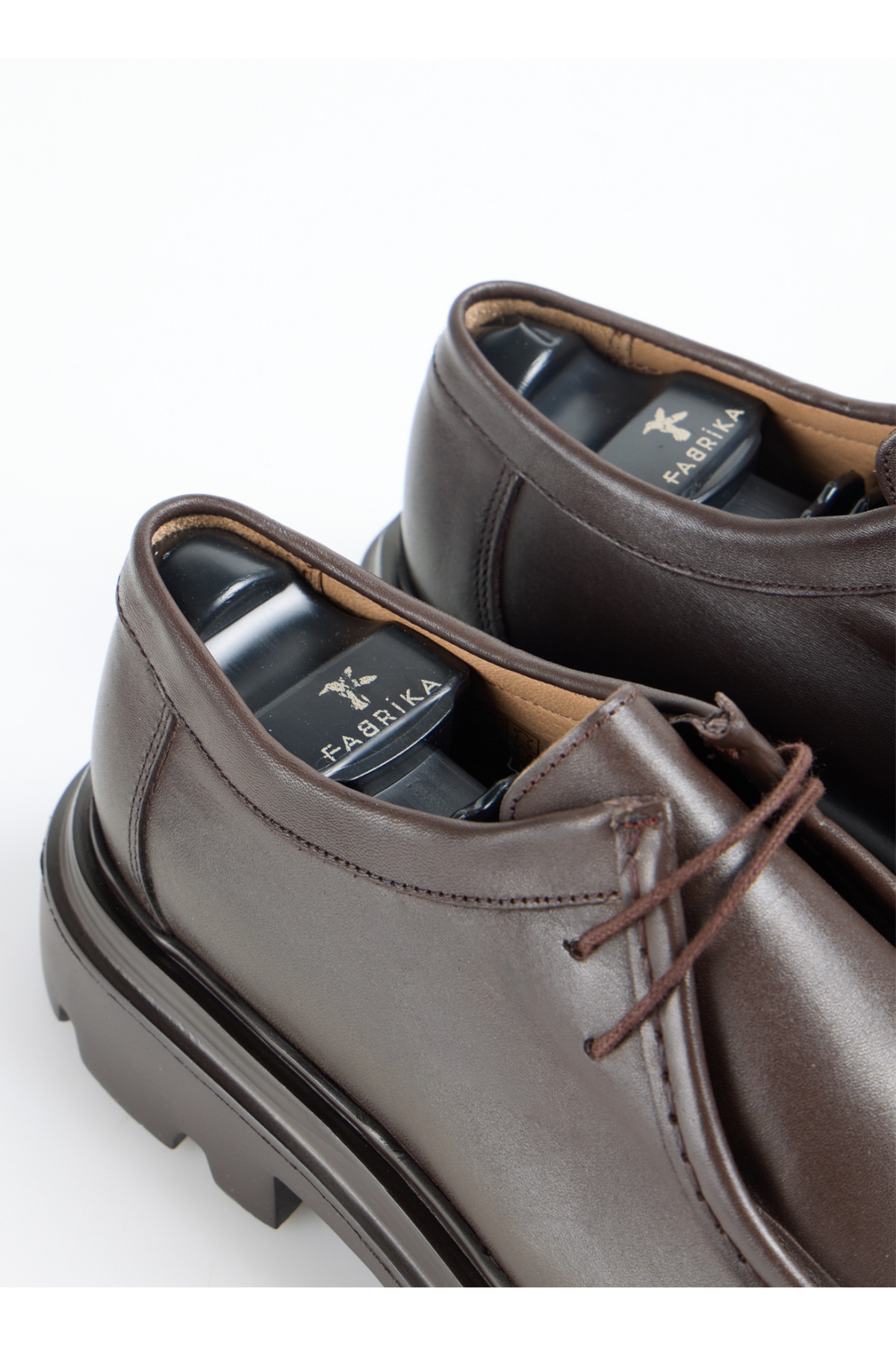 Kahve Erkek Deri Klasik Ayakkabı WOLF-DAMION - Görsel 4