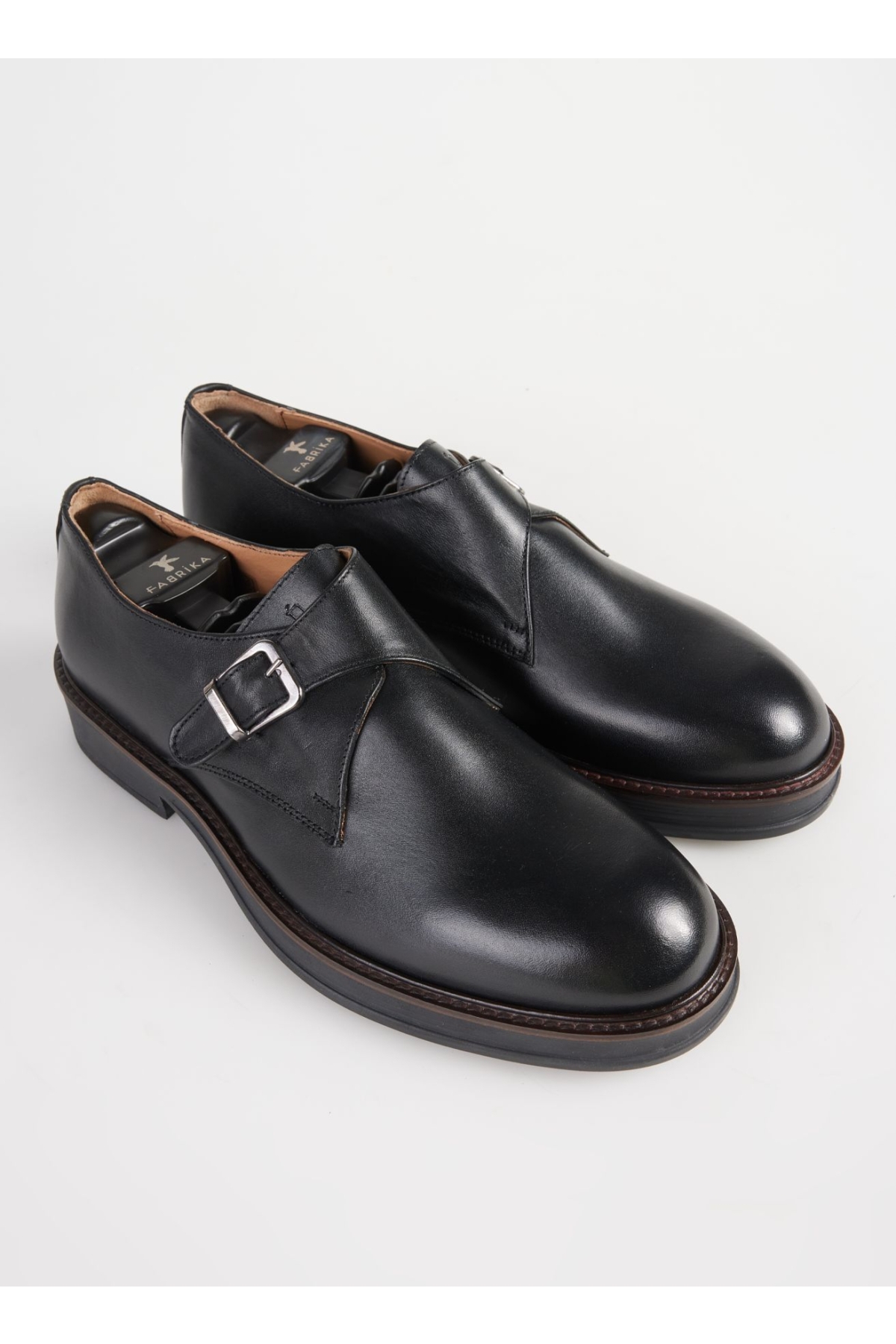 Siyah Erkek Deri Klasik Ayakkabı RIOS-TEMUR - Görsel 5