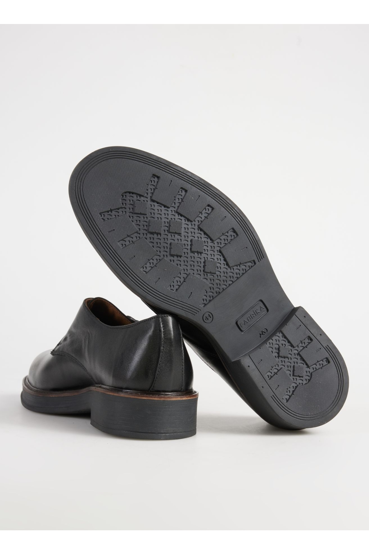 Siyah Erkek Deri Klasik Ayakkabı RIOS-TEMUR - Görsel 8
