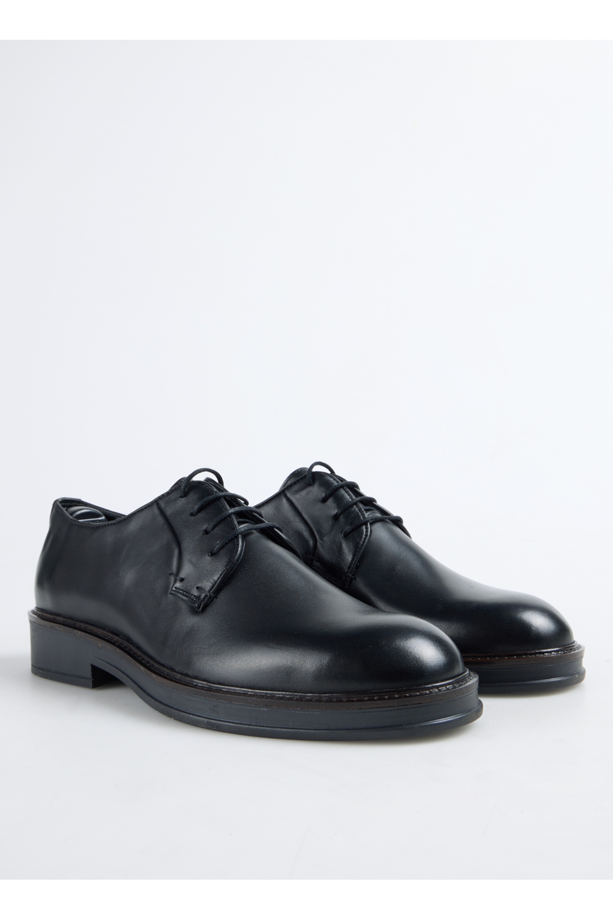 Siyah Erkek Deri Klasik Ayakkabı RIOS-ALBAN - Görsel 3