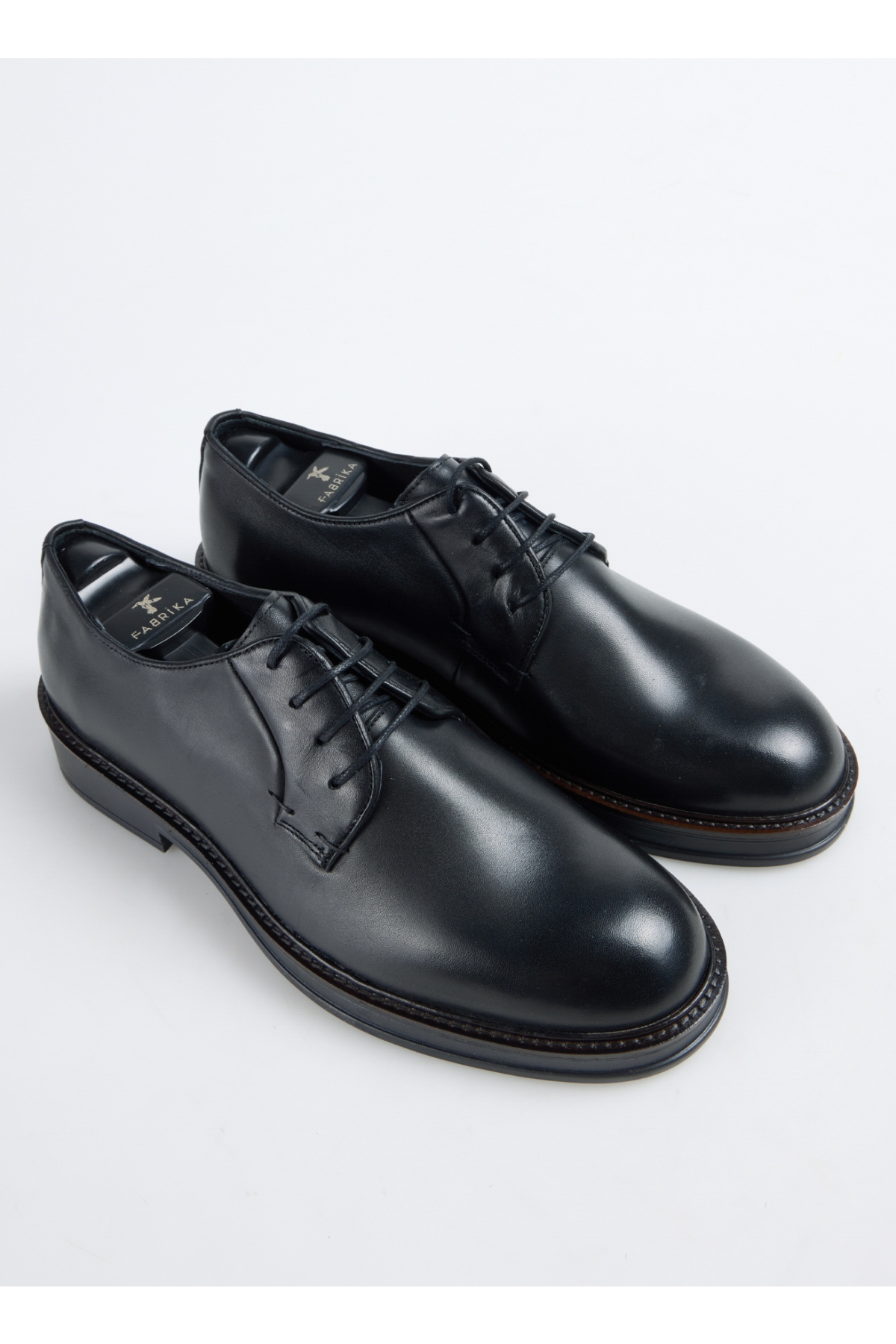Siyah Erkek Deri Klasik Ayakkabı RIOS-ALBAN - Görsel 4