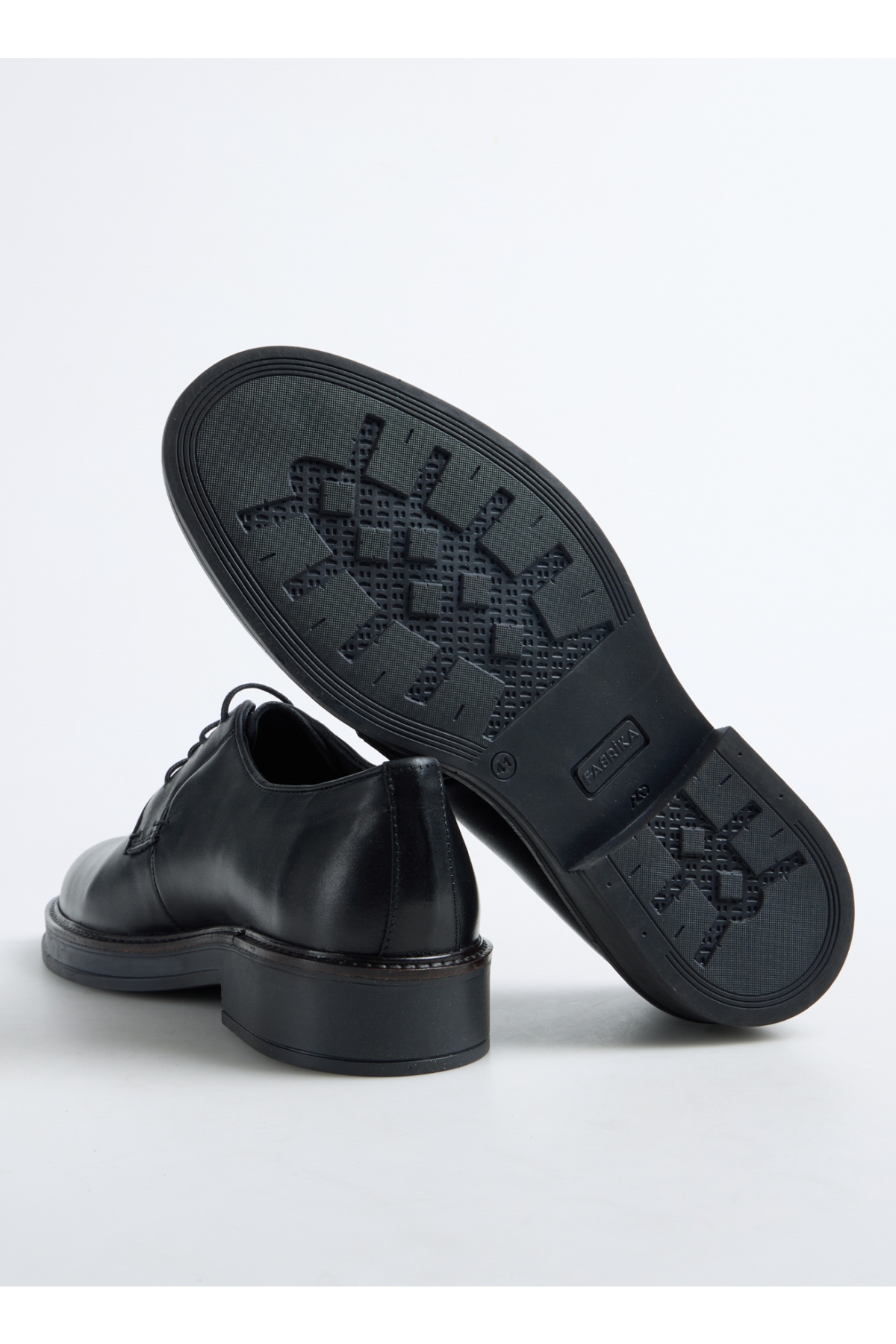 Siyah Erkek Deri Klasik Ayakkabı RIOS-ALBAN - Görsel 7