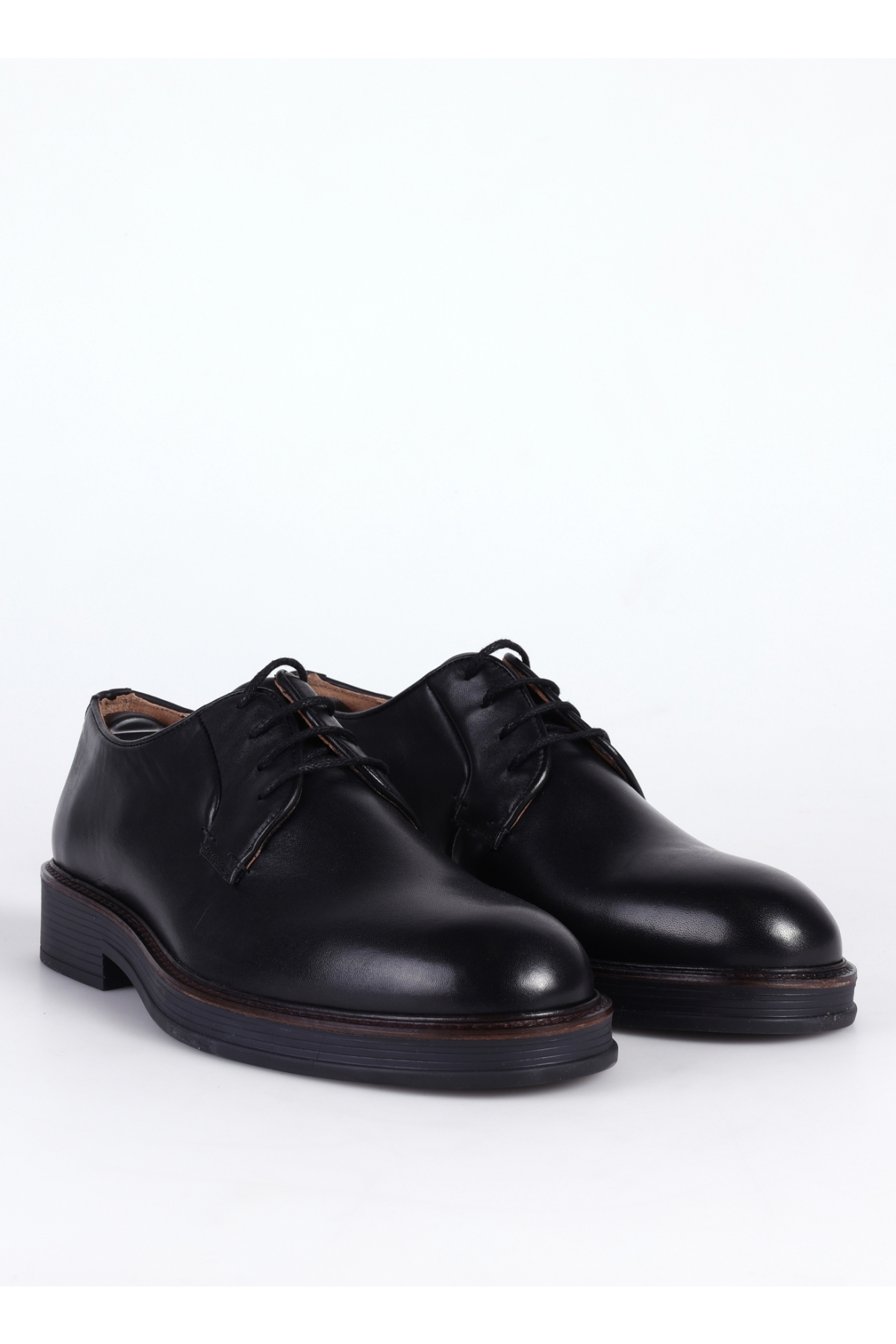 Siyah Erkek Deri Klasik Ayakkabı RIOS-ALBAN - Görsel 8