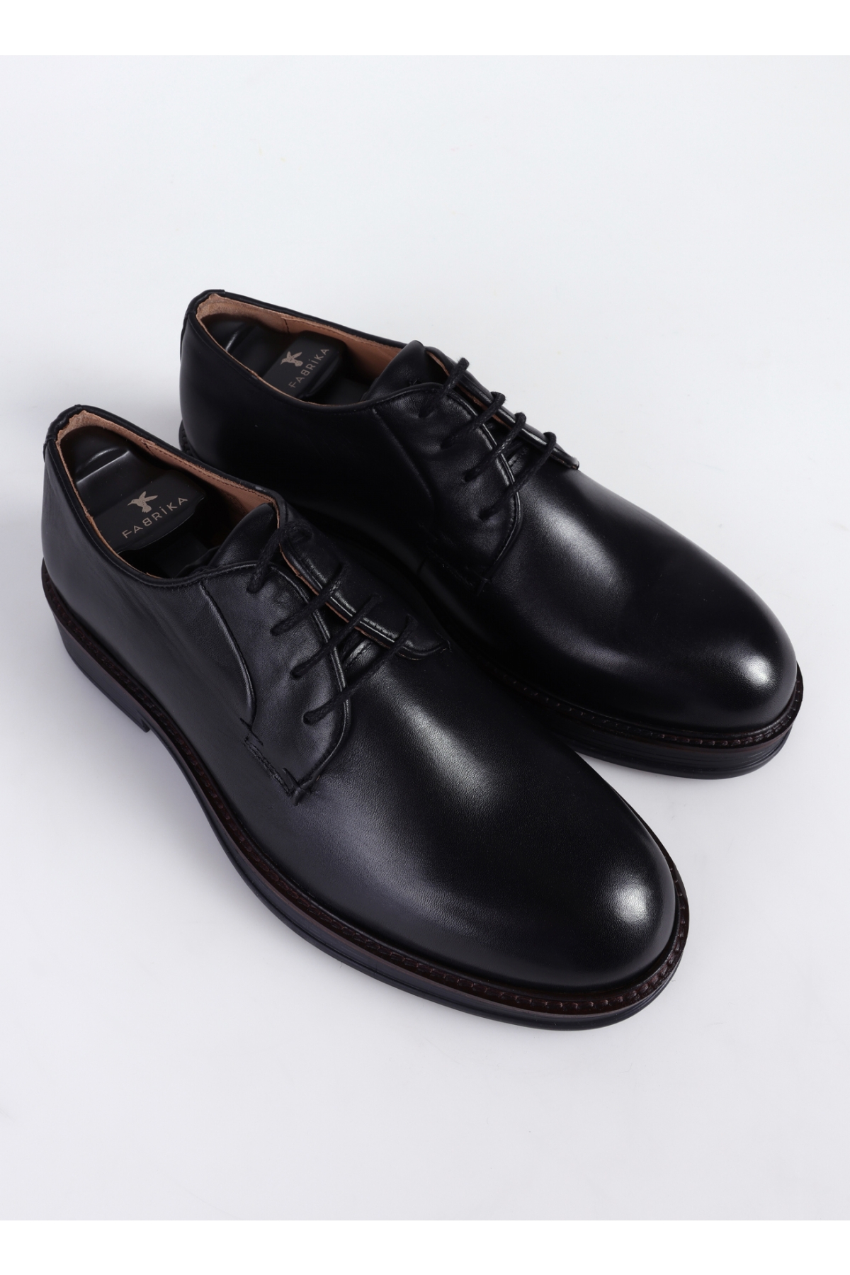 Siyah Erkek Deri Klasik Ayakkabı RIOS-ALBAN - Görsel 13