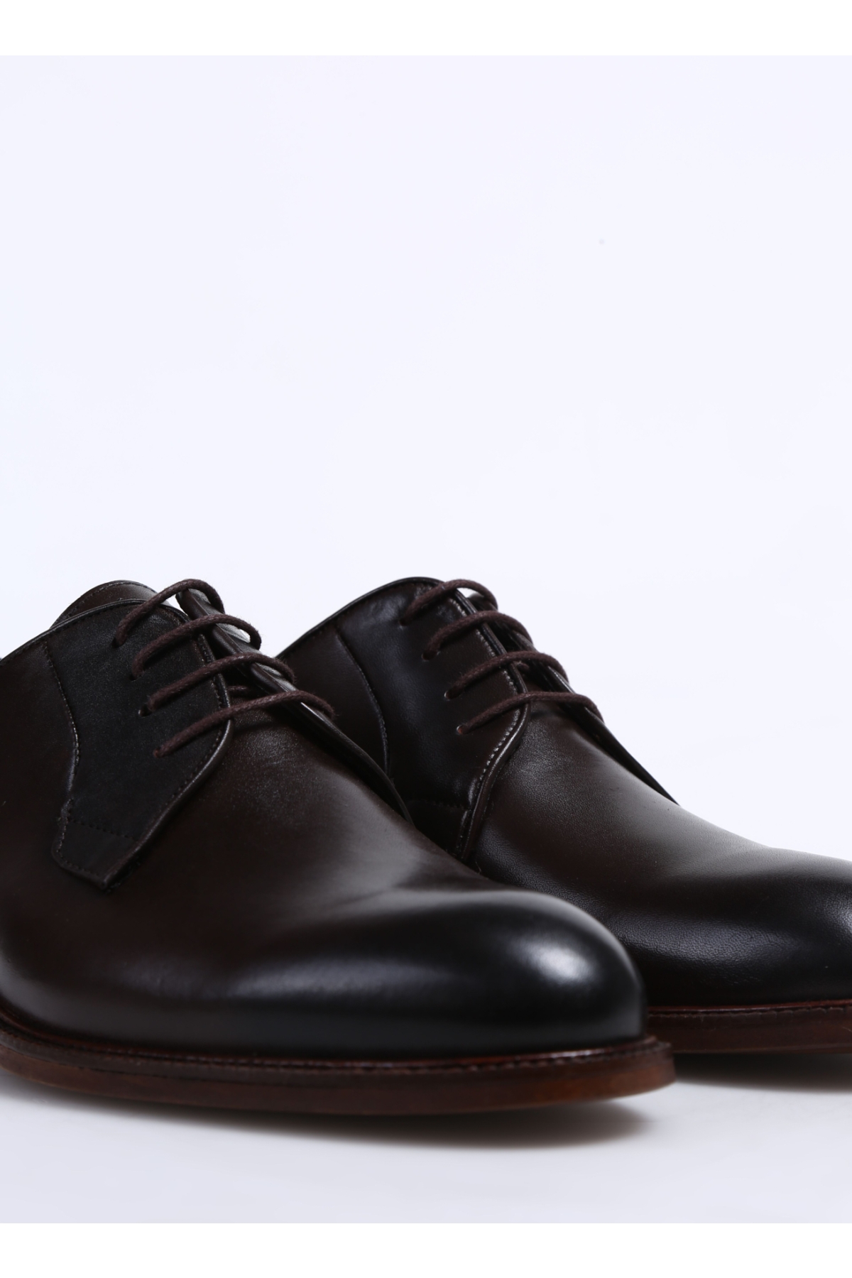 Deri Deri Kahve Erkek Klasik Ayakkabı NEBUZ - Görsel 6