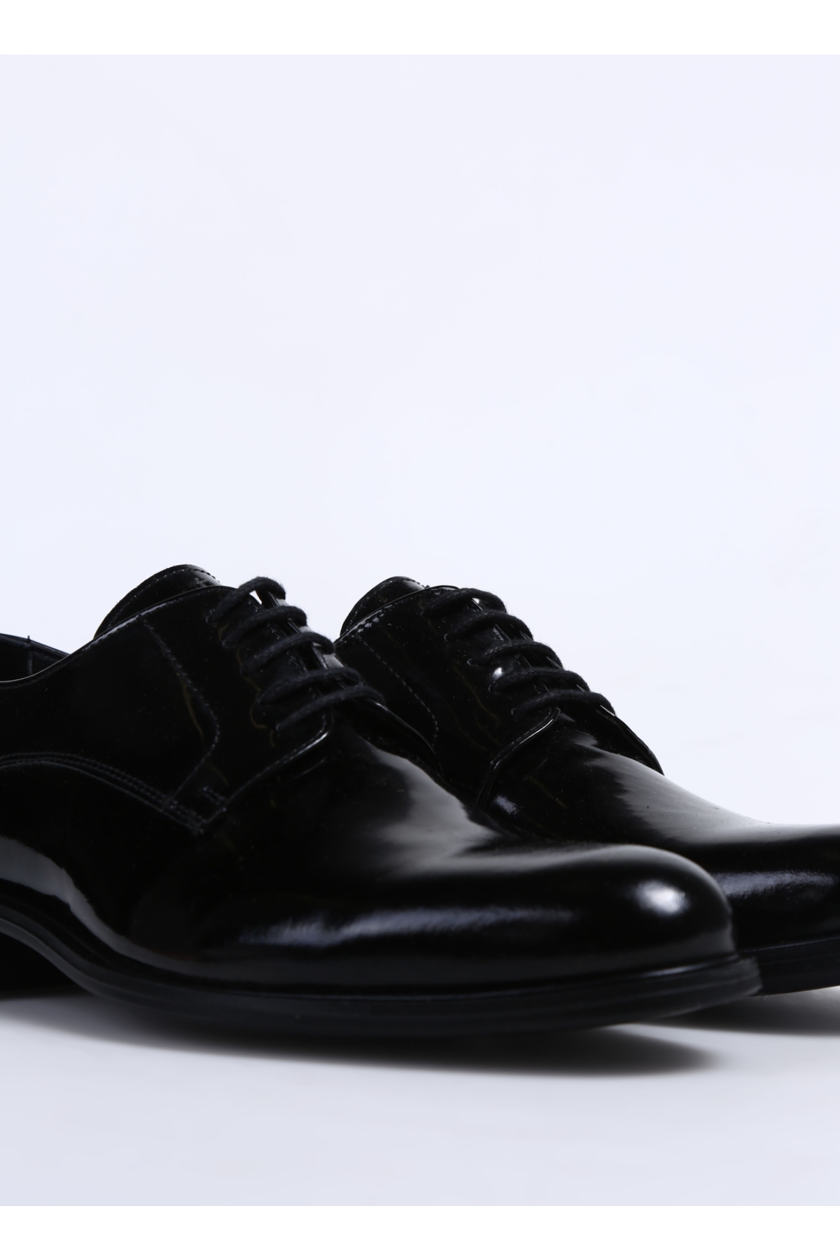 Siyah Erkek Deri Klasik Ayakkabı MEONA - Görsel 6