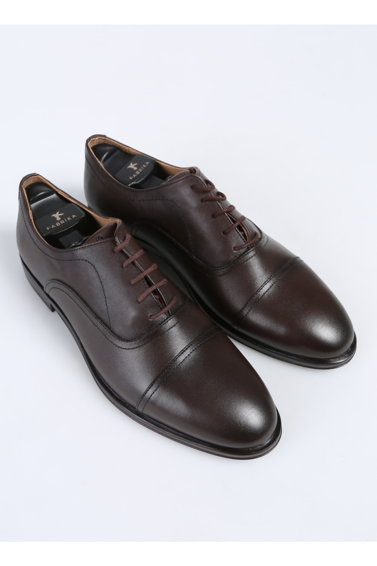 Kahverengi Erkek Deri Klasik Ayakkabı JOE-ELMER - Görsel 4