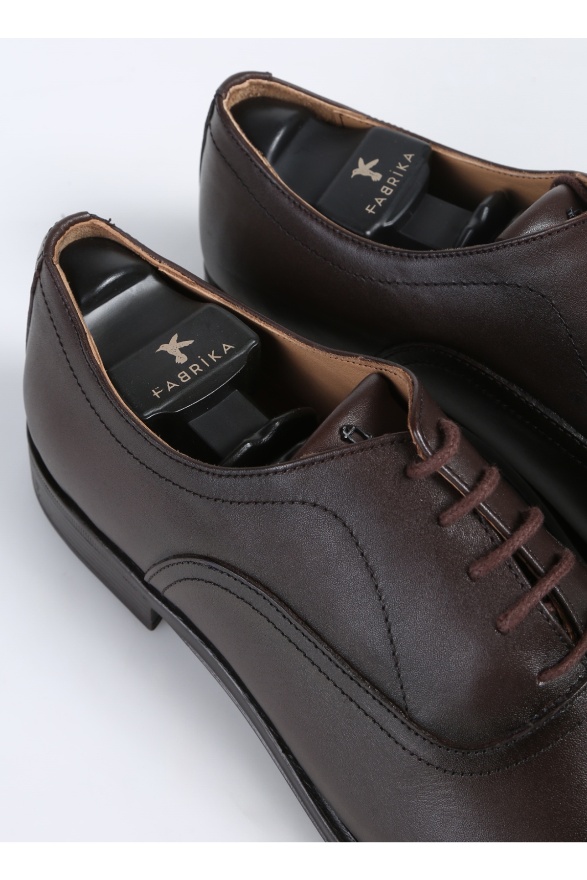 Kahverengi Erkek Deri Klasik Ayakkabı JOE-ELMER - Görsel 5