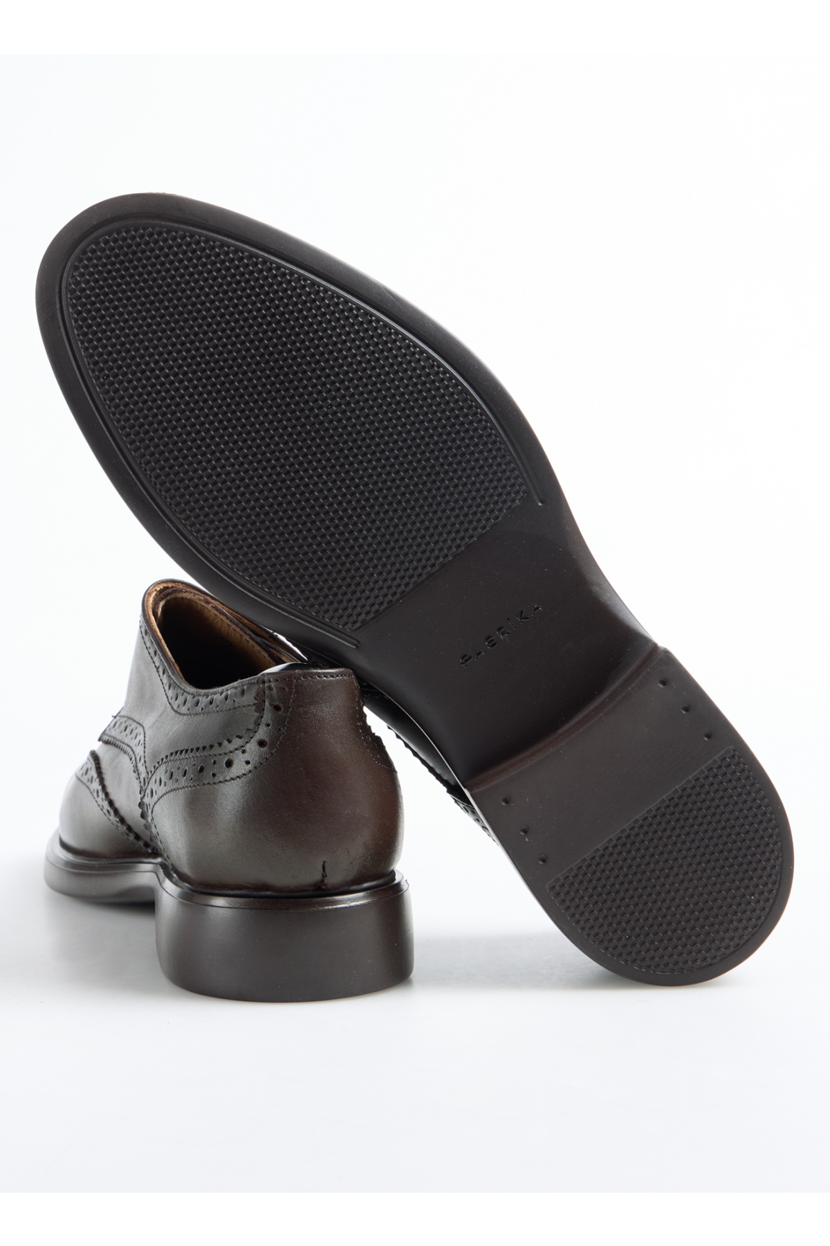Deri Kahve Erkek Klasik Ayakkabı CALABRIA - Görsel 3