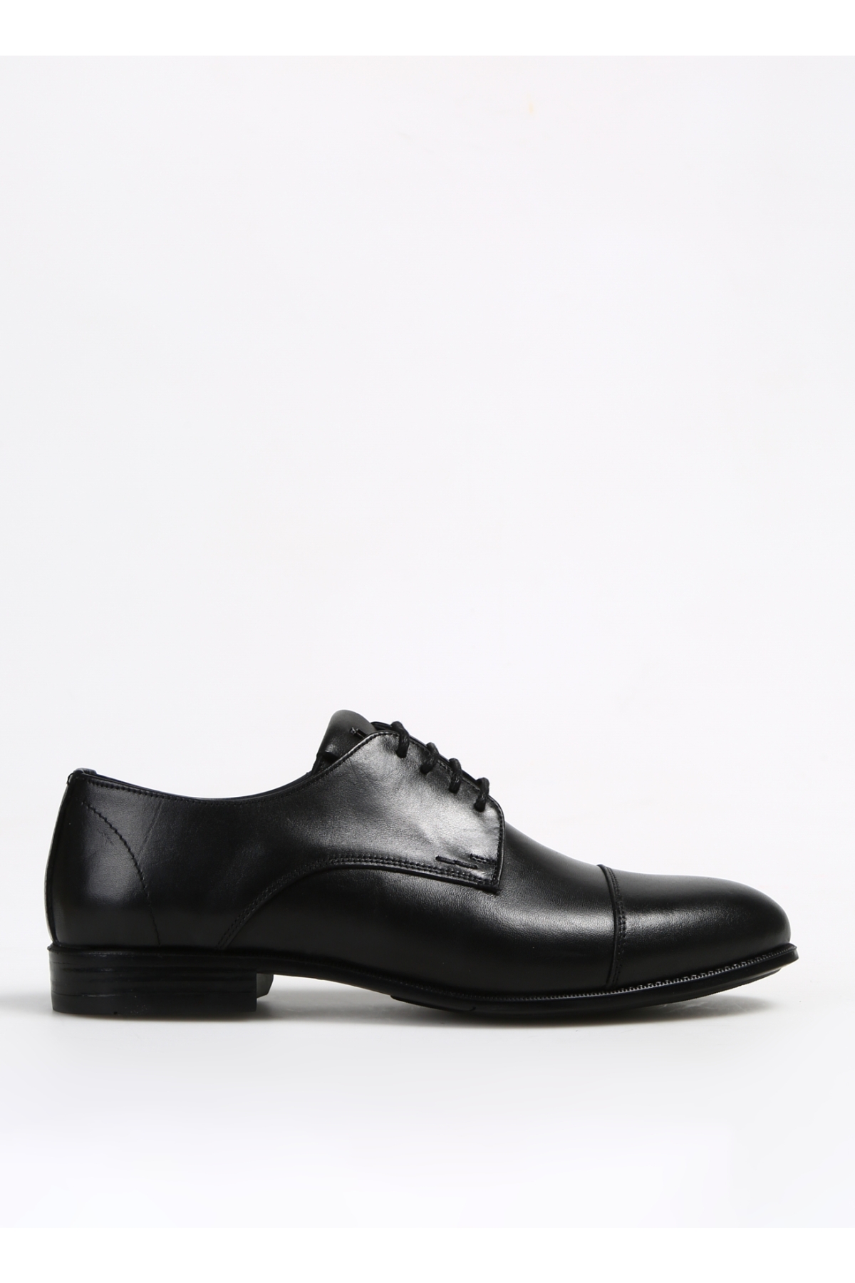 Siyah Erkek Deri Klasik Ayakkabı HOPPER - Görsel 2
