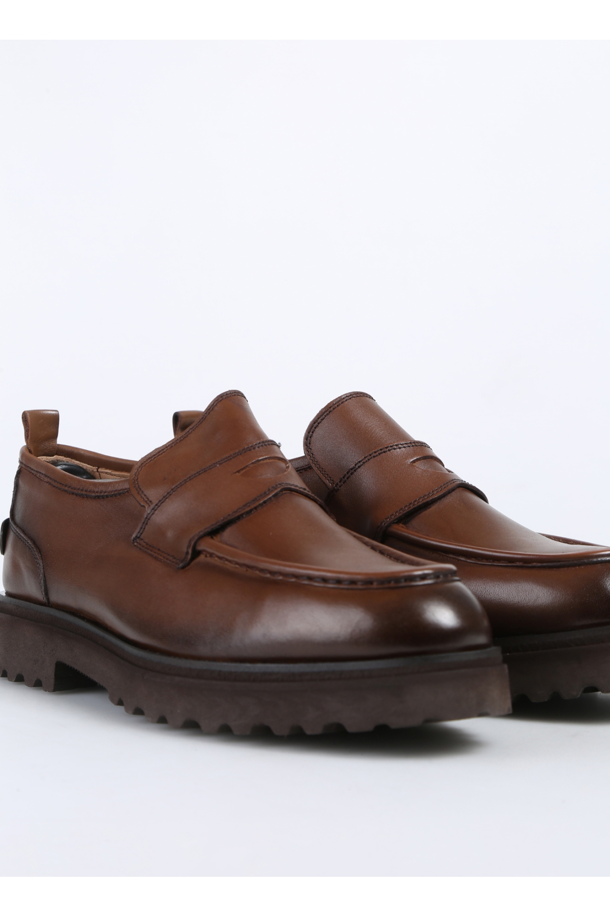 Deri Deri Taba Erkek Klasik Ayakkabı YODER-BRUCE - Görsel 4