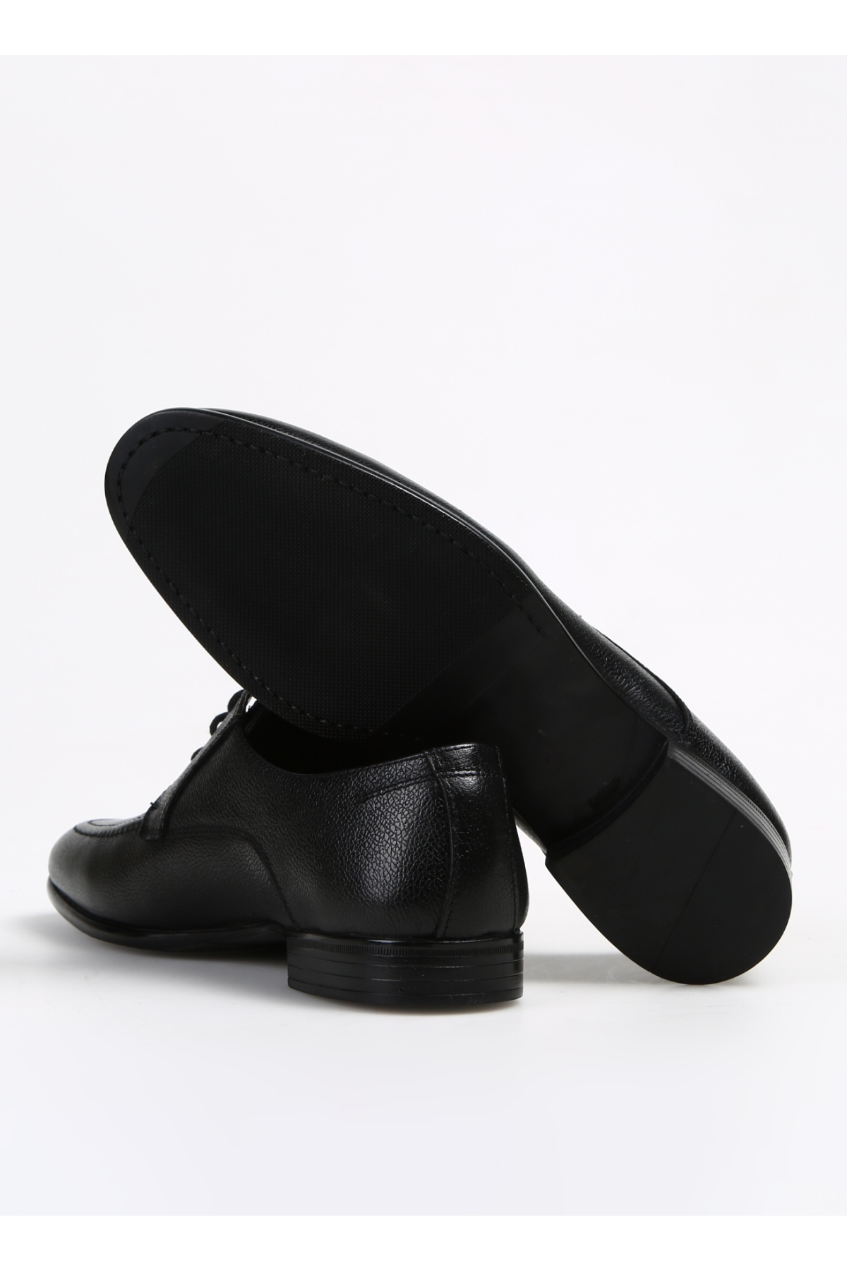 Siyah Erkek Deri Klasik Ayakkabı TORINO - Görsel 10