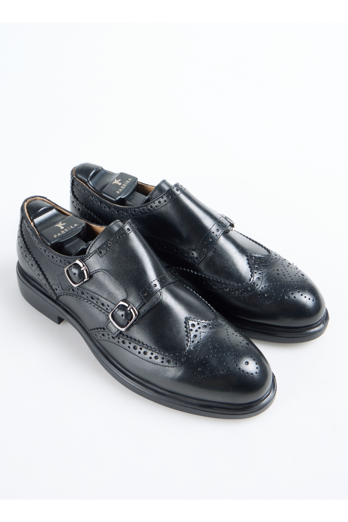 Deri Deri Siyah Erkek Klasik Ayakkabı CALABRIA - Görsel 4
