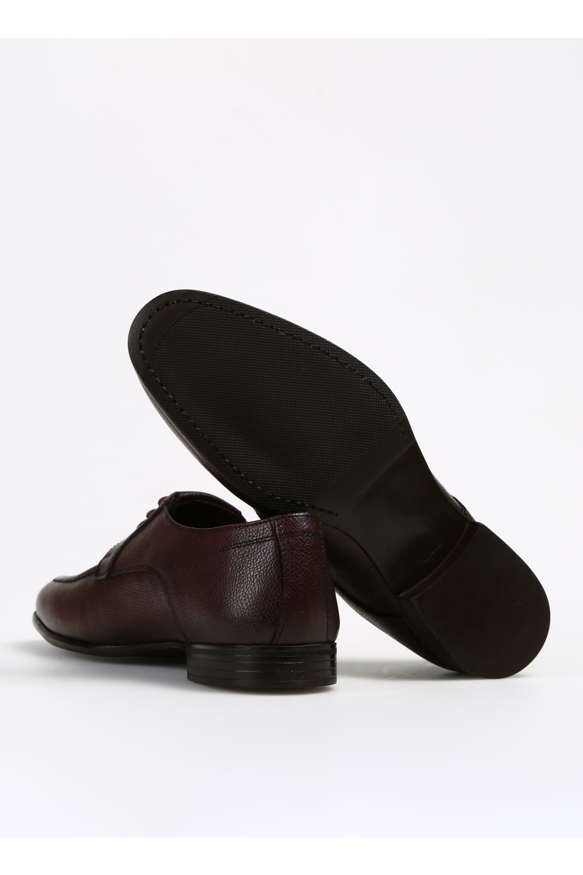 Fabrika Kahverengi Fabrika Deri Klasik Erkek Ayakkabı TORINO