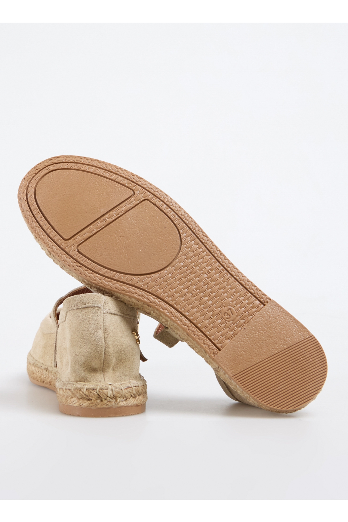 Deri Bej Kadın Espadril D-FRANCES - Görsel 5