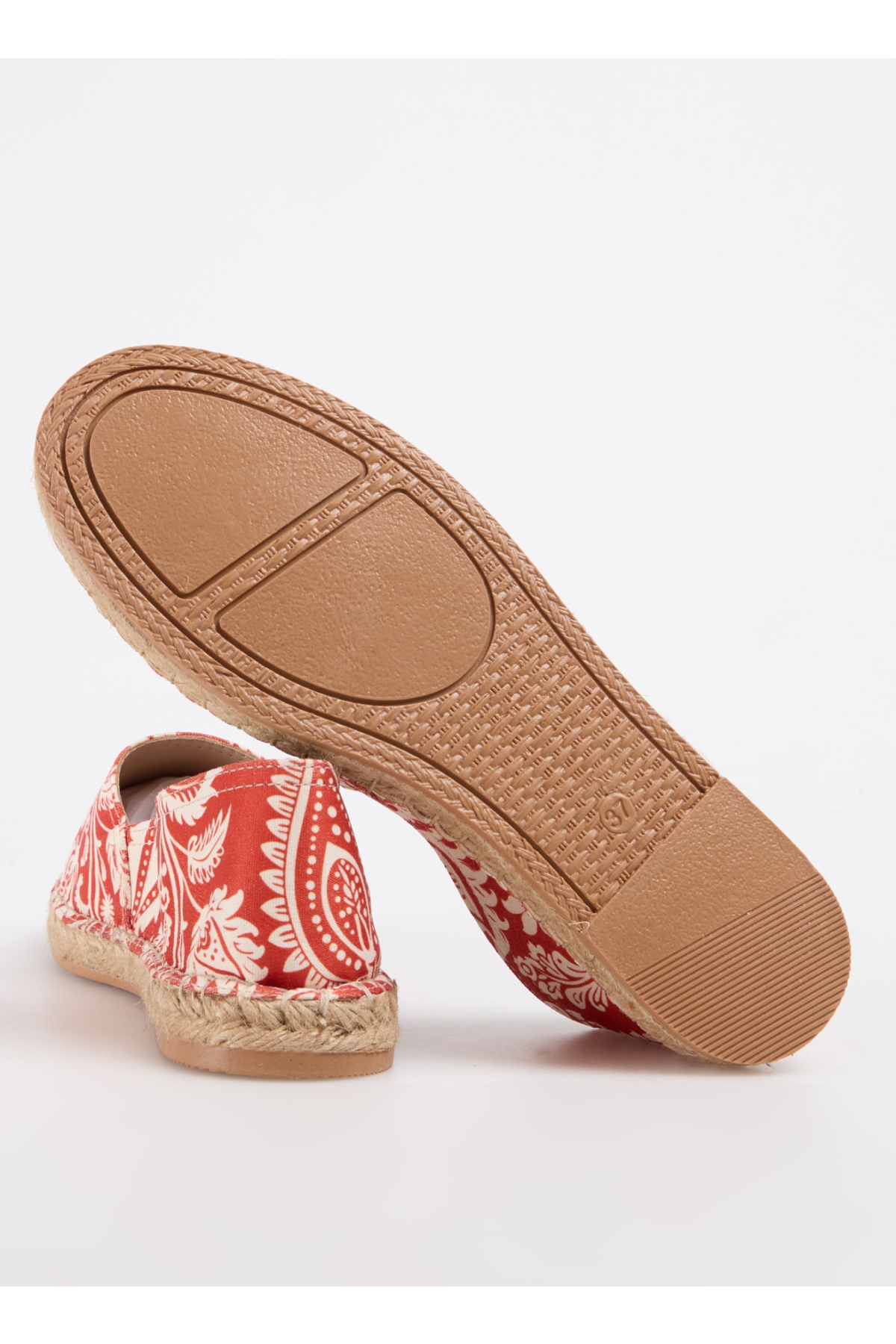 Kırmızı Kadın Espadril DIANA - Görsel 5