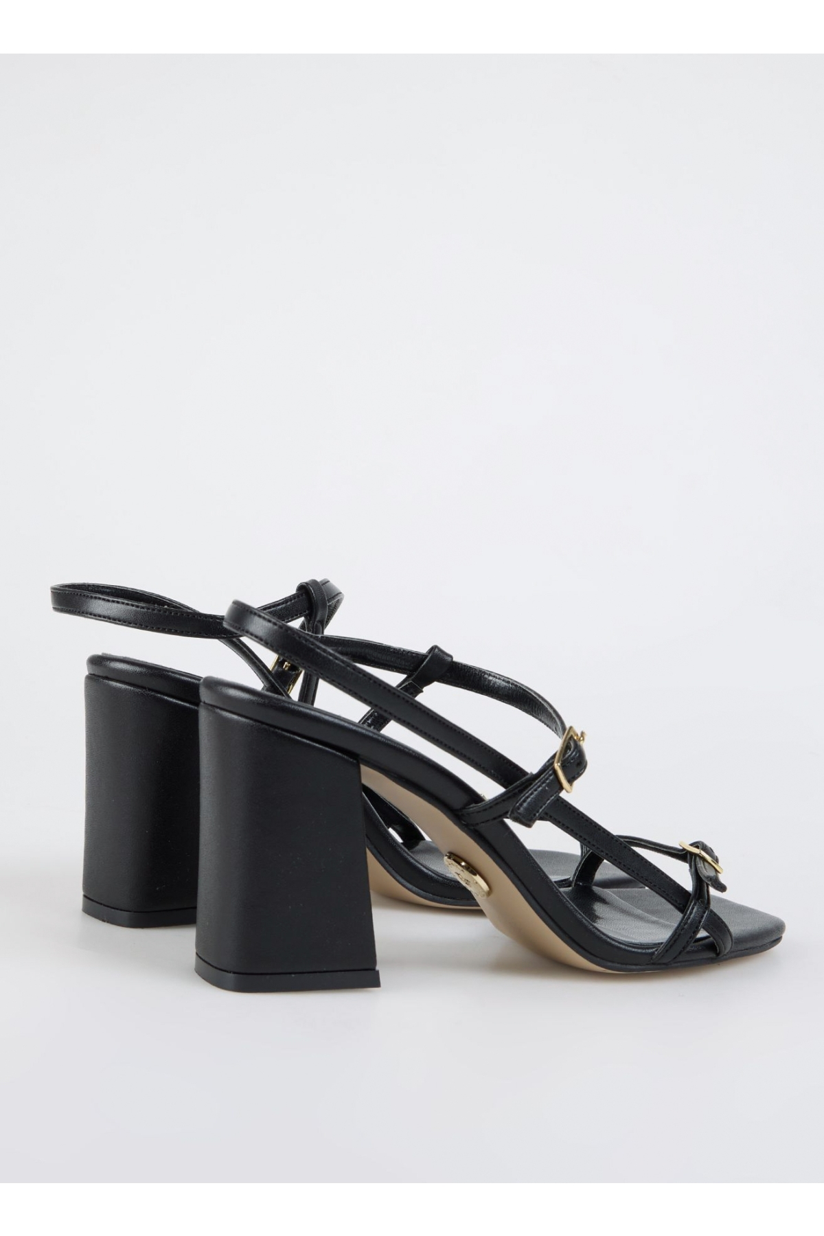 Siyah Kadın Topuklu Sandalet BILTHE - Görsel 4