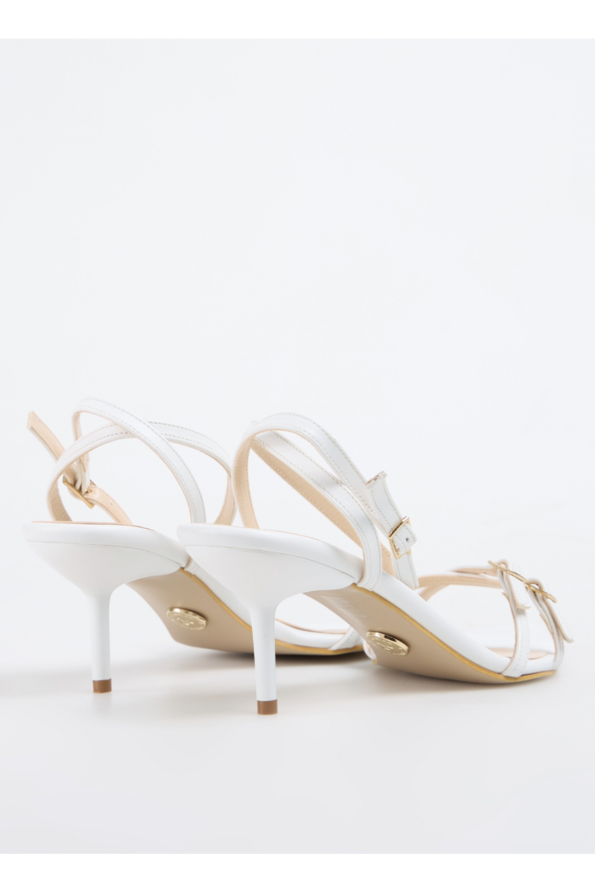 Beyaz Kadın Topuklu Ayakkabı ARLINE - Görsel 4
