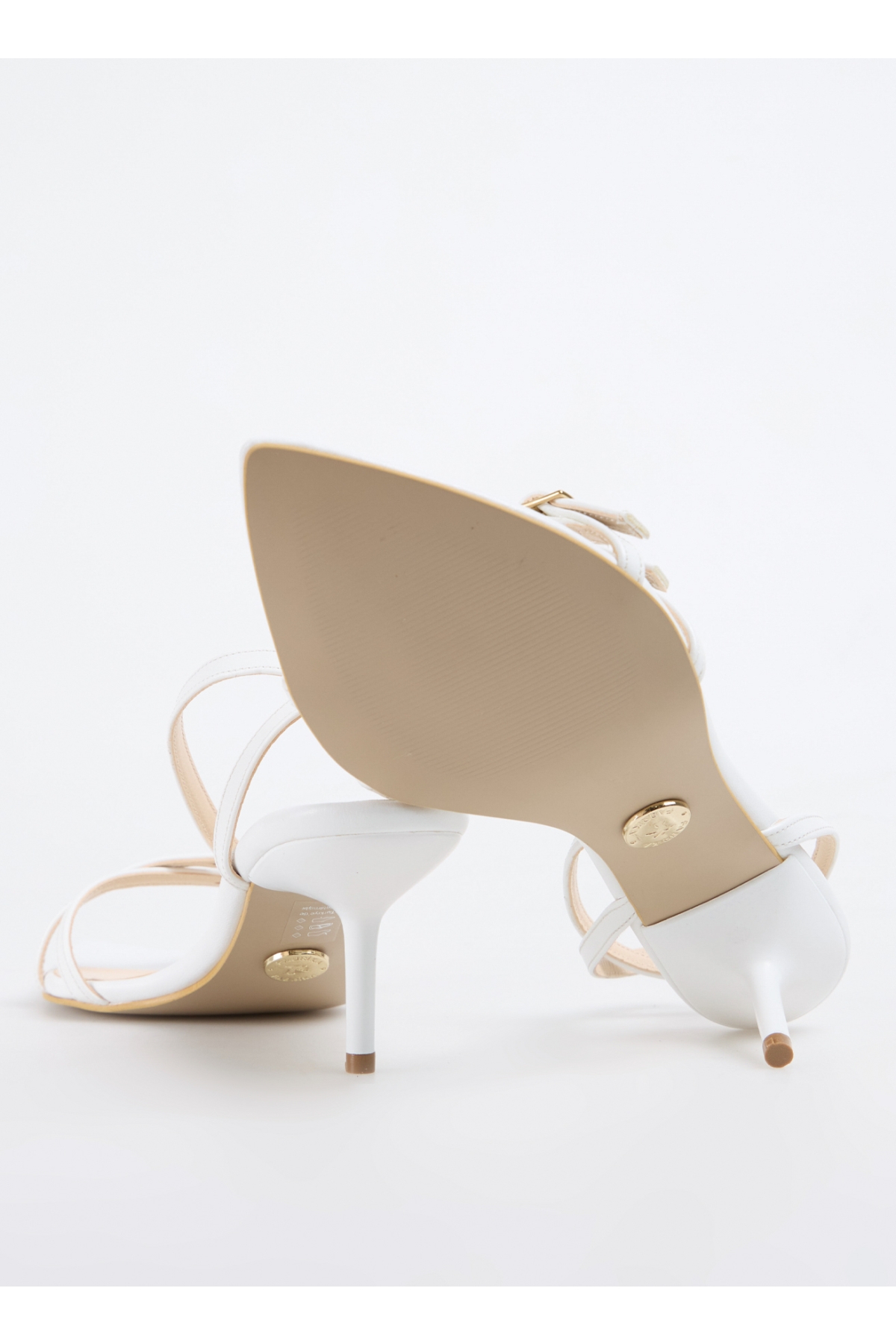 Beyaz Kadın Topuklu Ayakkabı ARLINE - Görsel 5