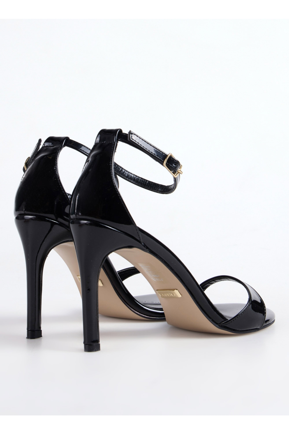Siyah Kadın Topuklu Sandalet FARAH - Görsel 10