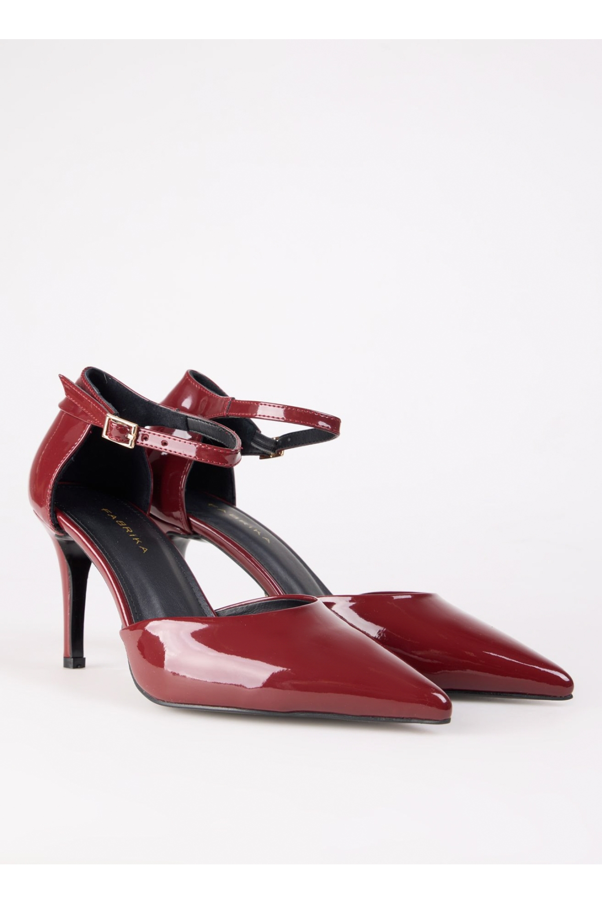 Bordo Kadın Topuklu Ayakkabı ALASTAR - Görsel 3