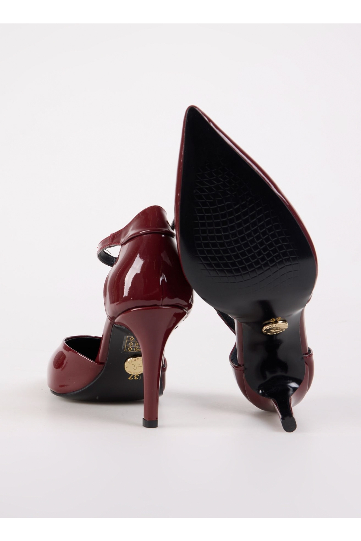 Bordo Kadın Topuklu Ayakkabı ALASTAR - Görsel 5