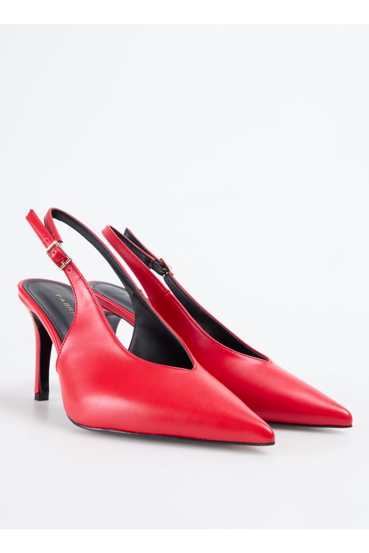 Kırmızı Kadın Stiletto HOLM - Görsel 3