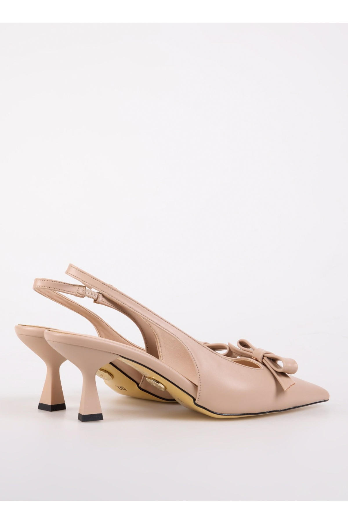 Bej Kadın Topuklu Ayakkabı COLUM - Görsel 4