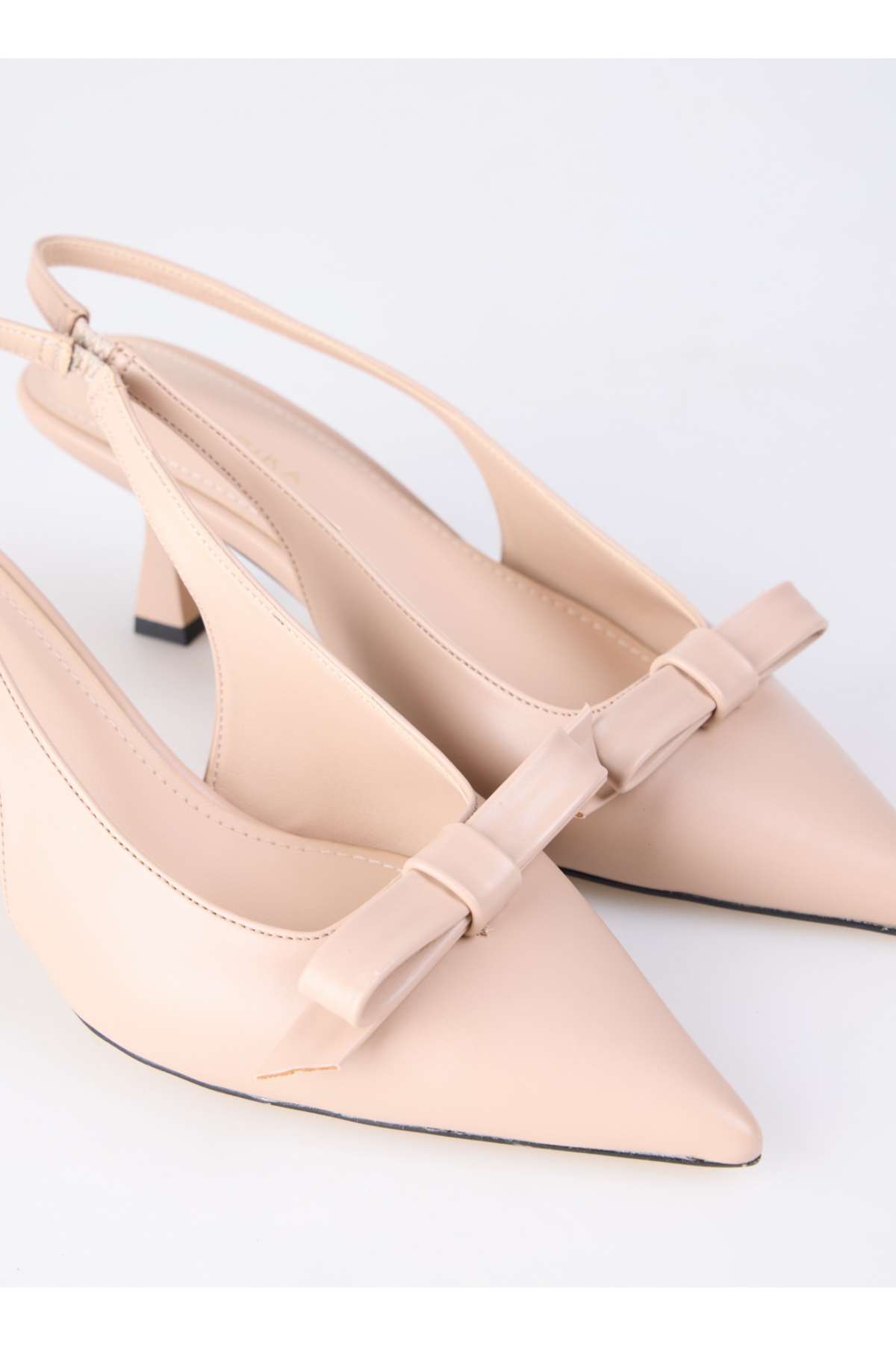Bej Kadın Topuklu Ayakkabı COLUM - Görsel 6
