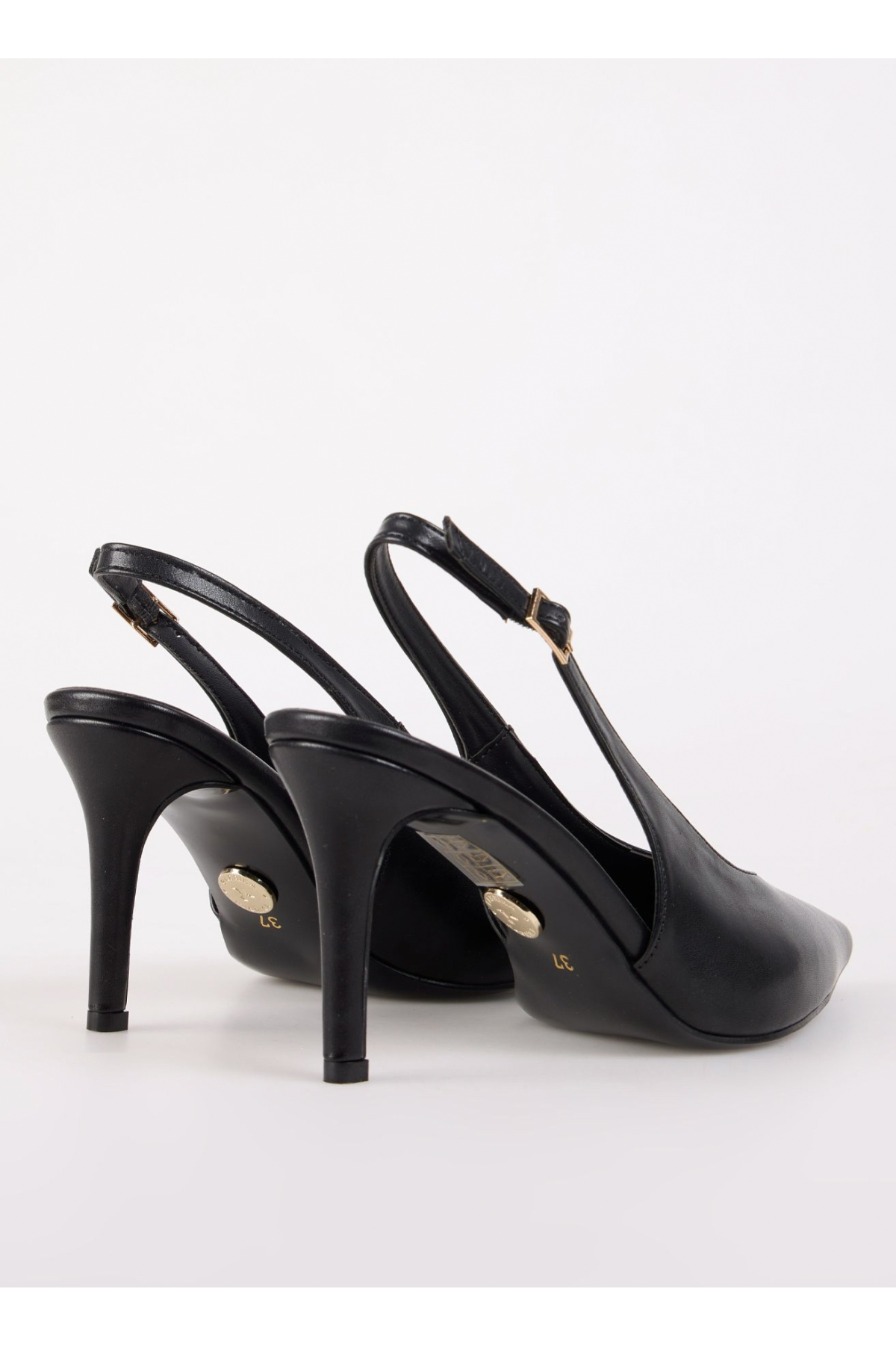 Siyah Kadın Topuklu Ayakkabı HOLM - Görsel 4