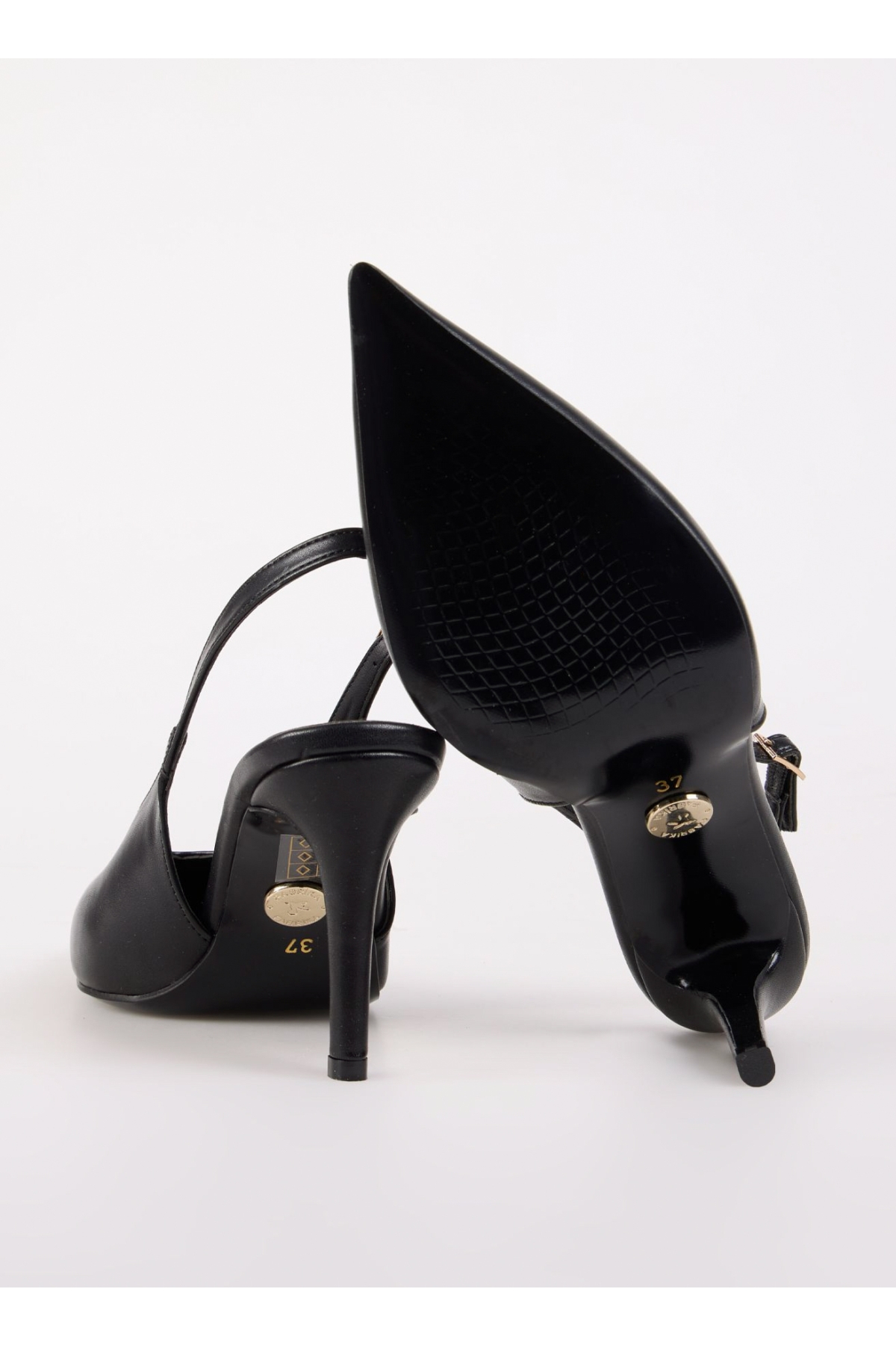 Siyah Kadın Topuklu Ayakkabı HOLM - Görsel 5