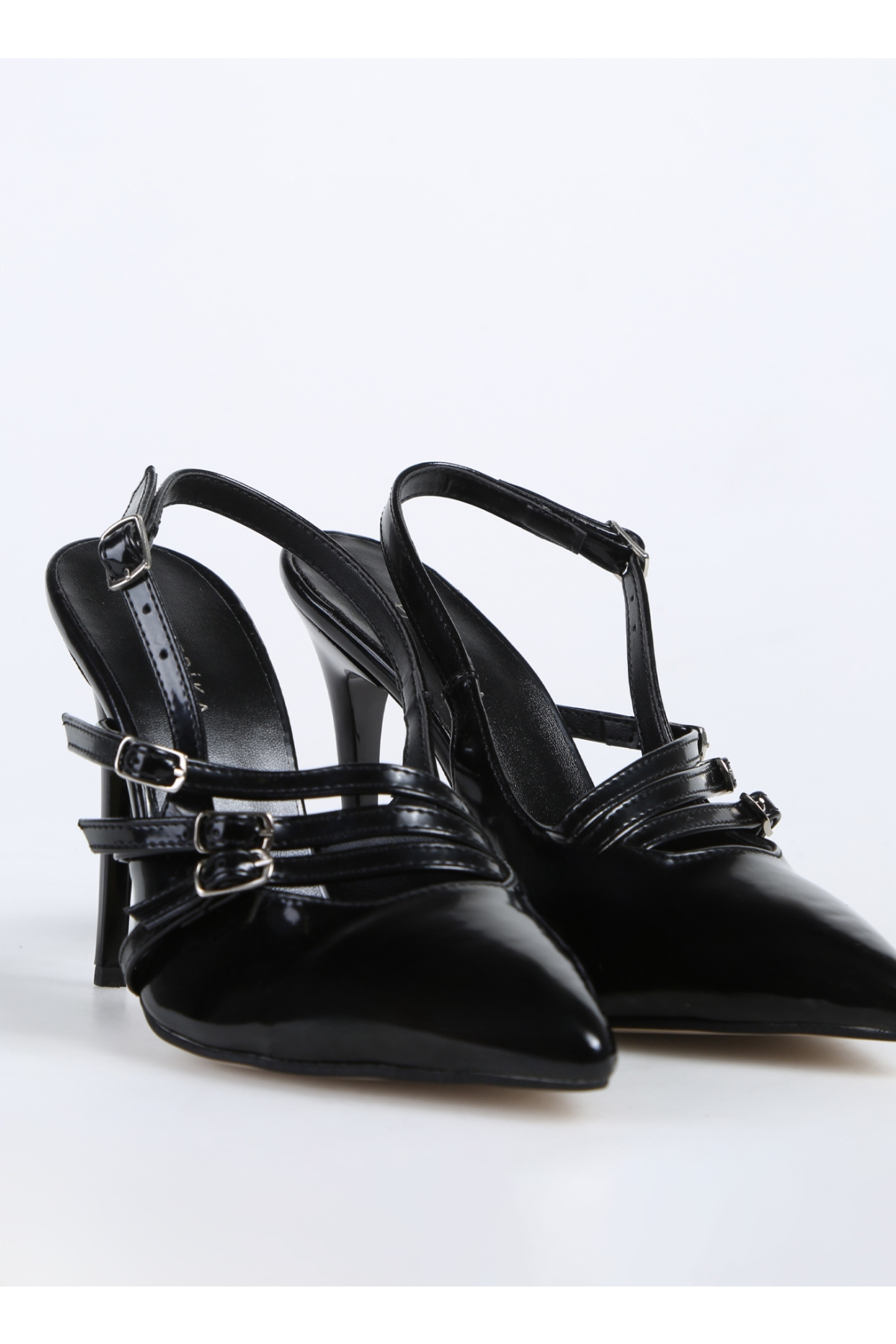 Siyah Kadın Topuklu Ayakkabı DINARA - Görsel 6