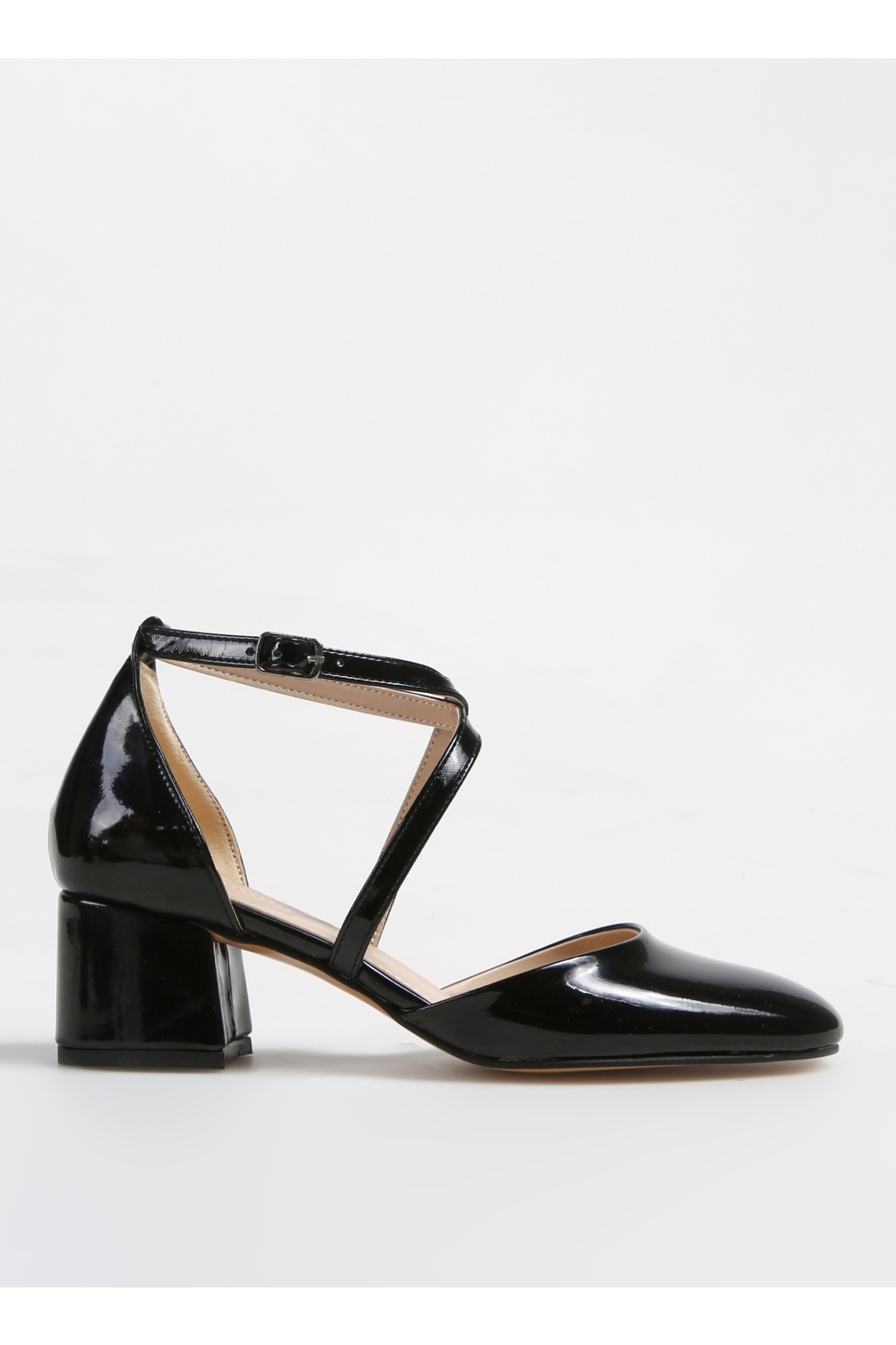 Siyah Kadın Topuklu Ayakkabı AGIL - Görsel 2