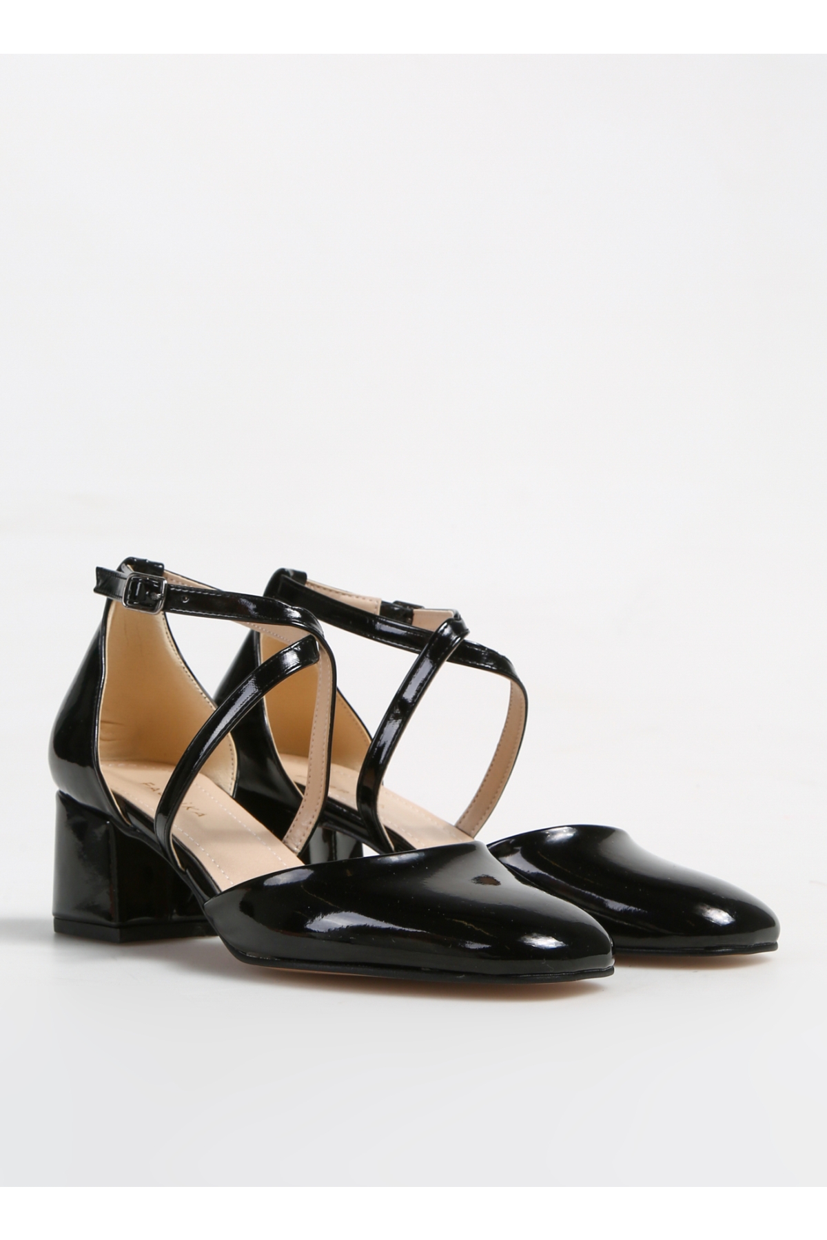 Siyah Kadın Topuklu Ayakkabı AGIL - Görsel 3