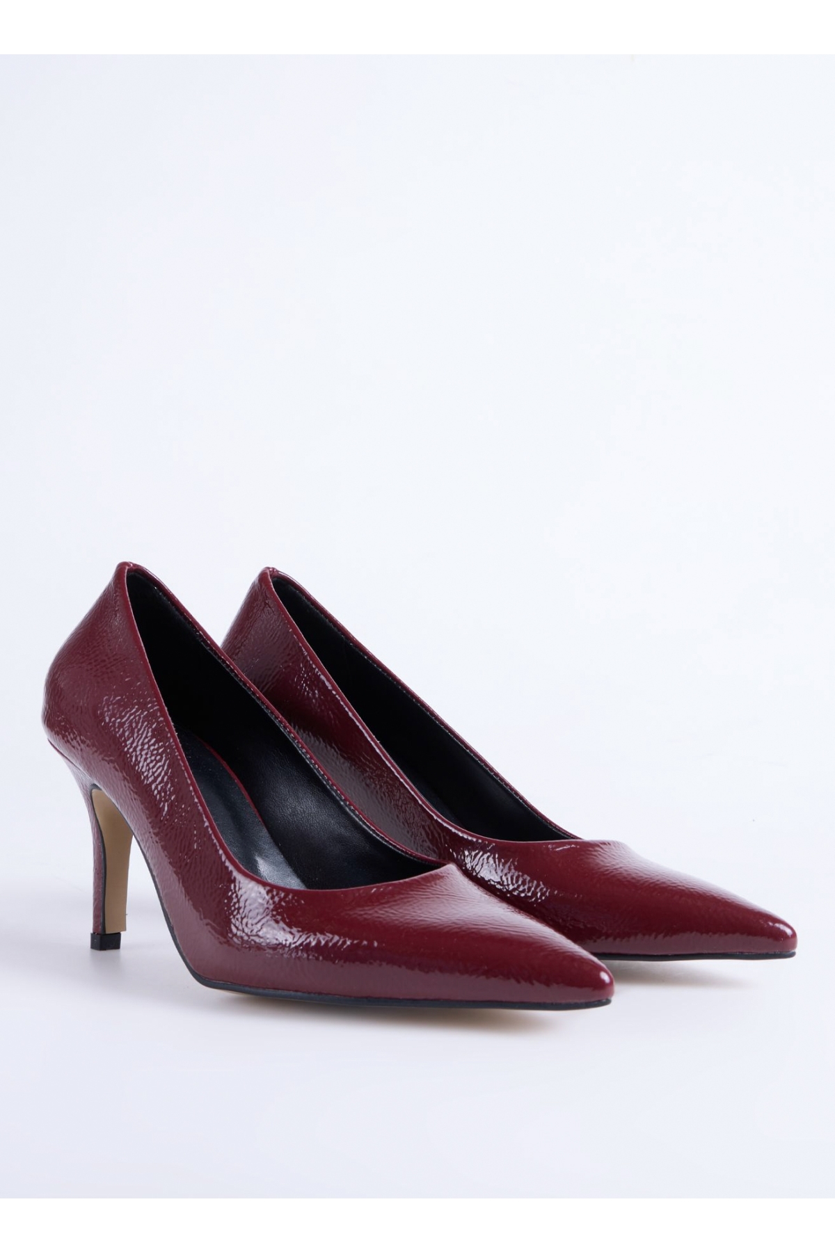 Bordo Kadın Topuklu Ayakkabı PRILLY - Görsel 2