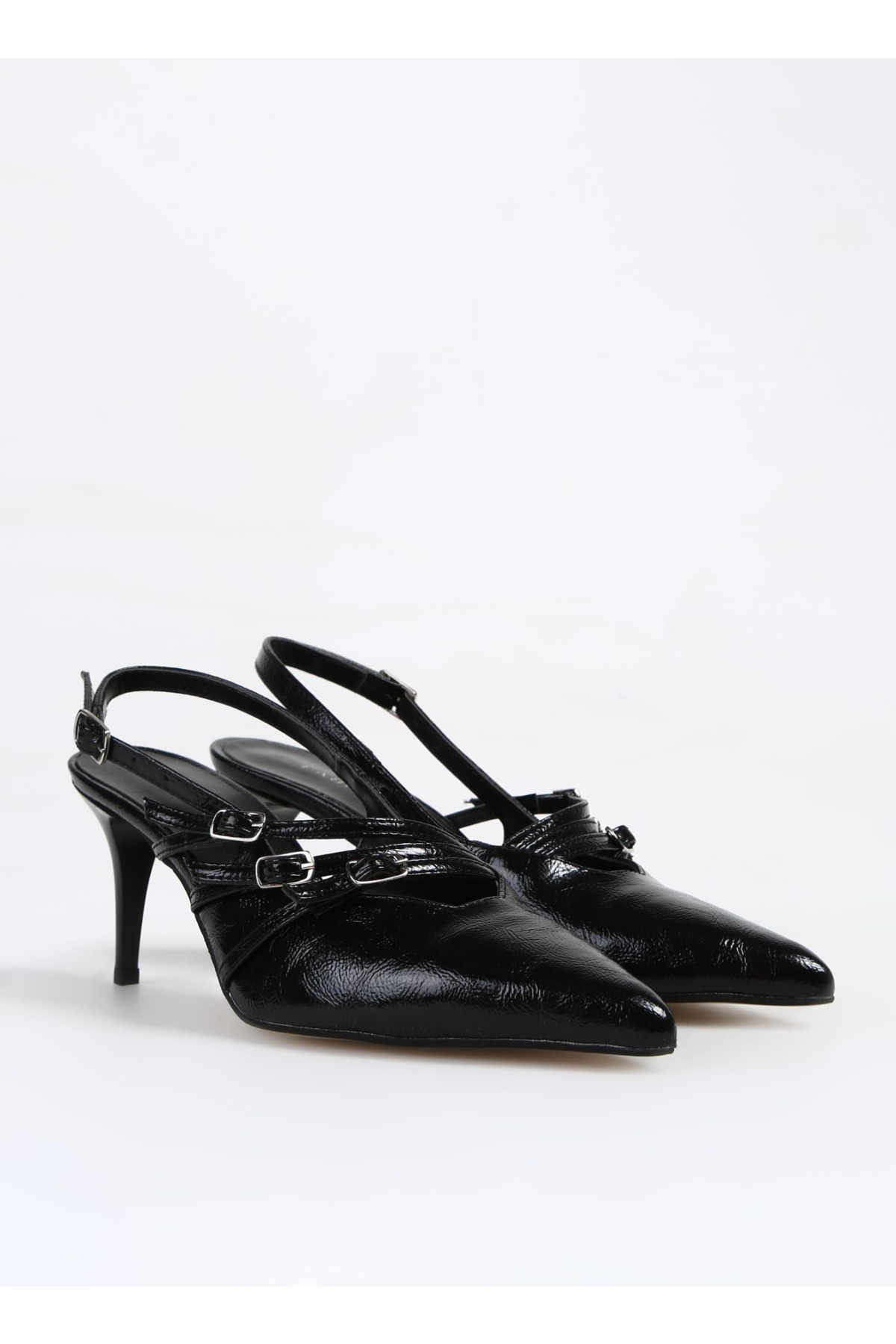 Siyah Kadın Topuklu Ayakkabı ELLEN - Görsel 3