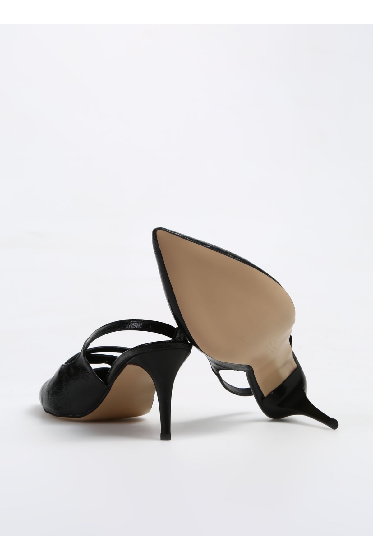 Siyah Kadın Topuklu Ayakkabı ELLEN - Görsel 5